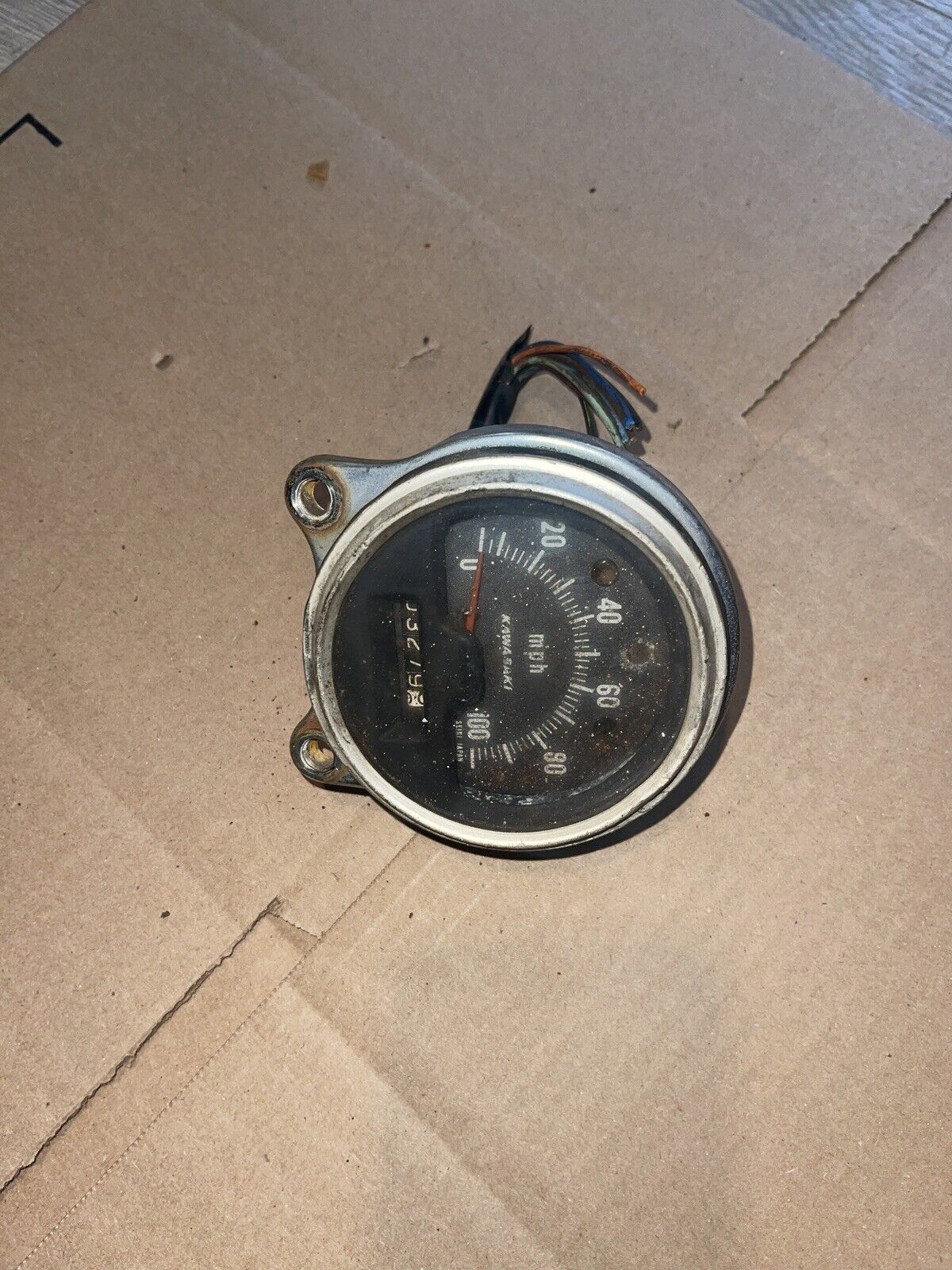 kawasaki speedometer 