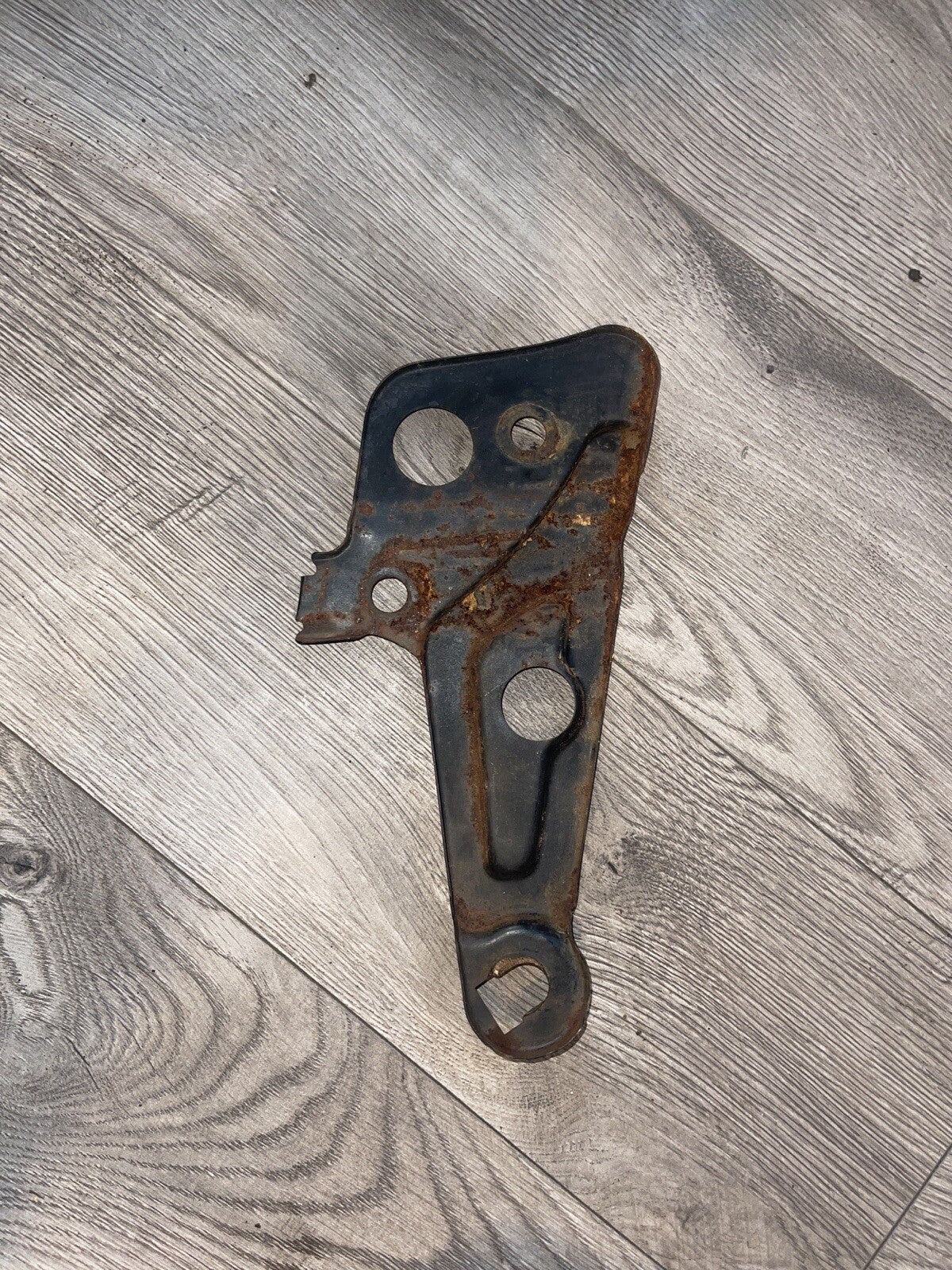 82 Yamaha XS 650 XS650 Right Rear Foot Peg Mount Cover