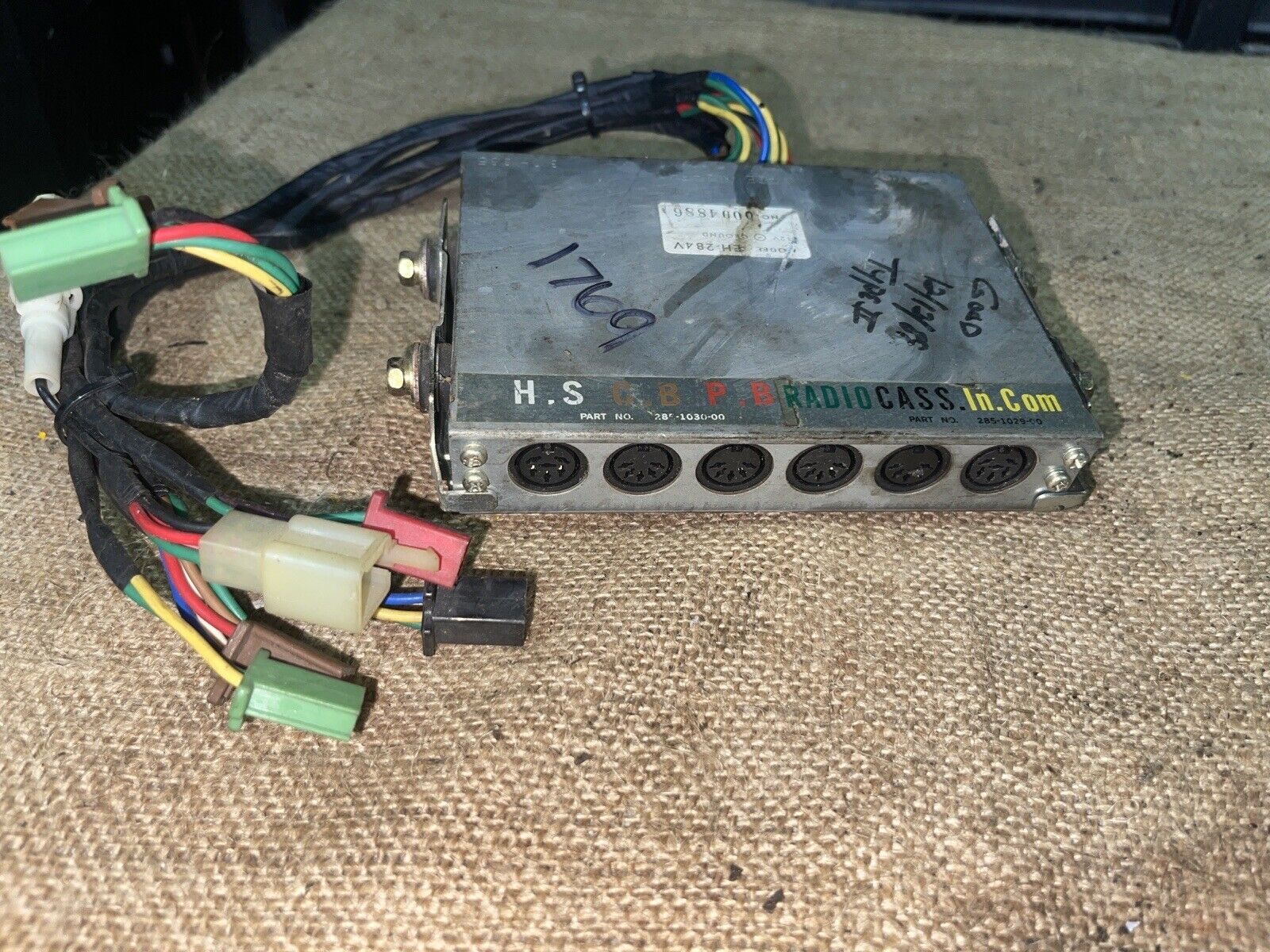 Honda GL1100 Goldwing  CB Radio Intercom Terminal