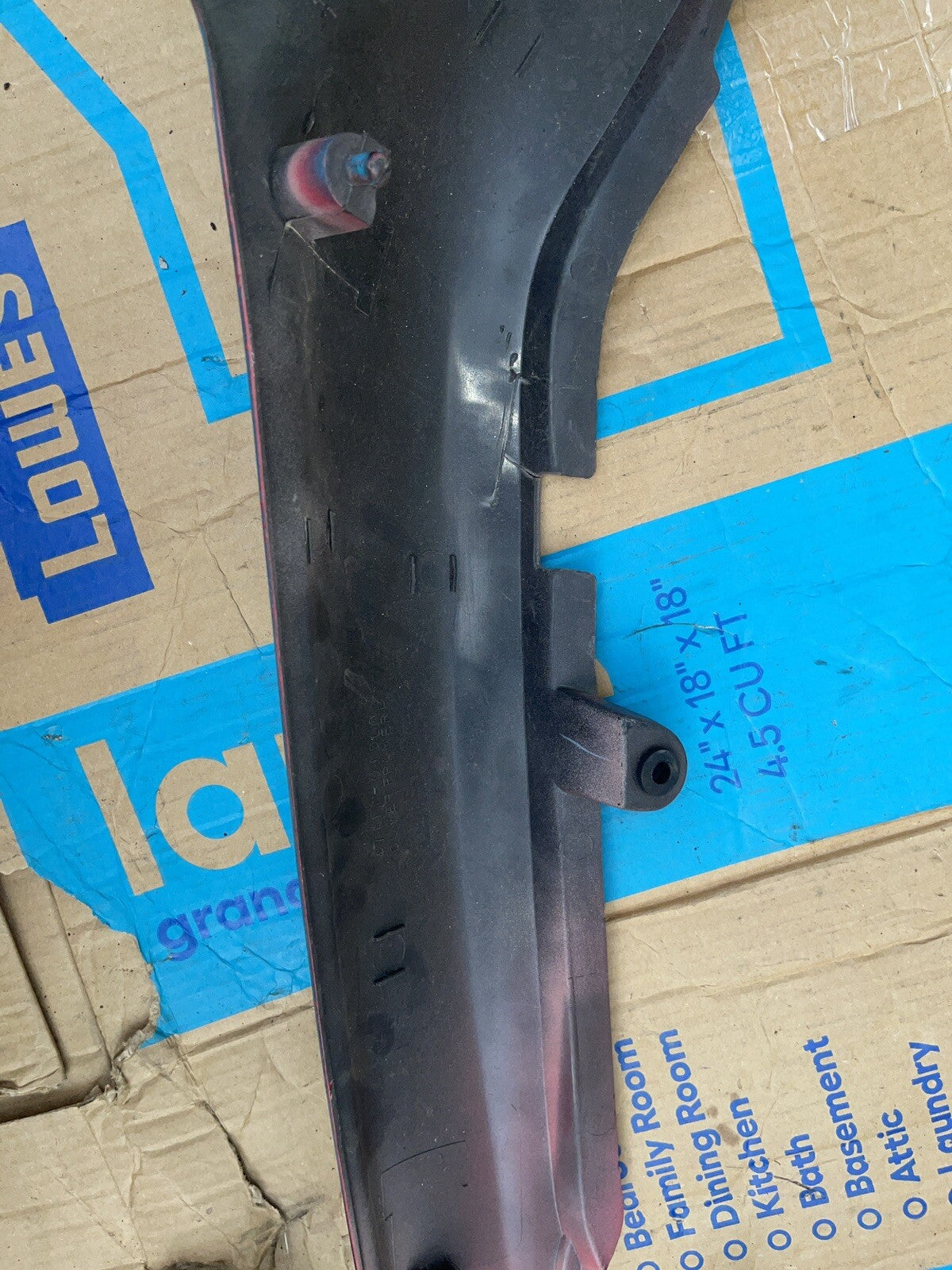 1994 Suzuki GS500E RIGHT REAR BACK TAIL FAIRING SHROUD PLASTIC GS 500 94