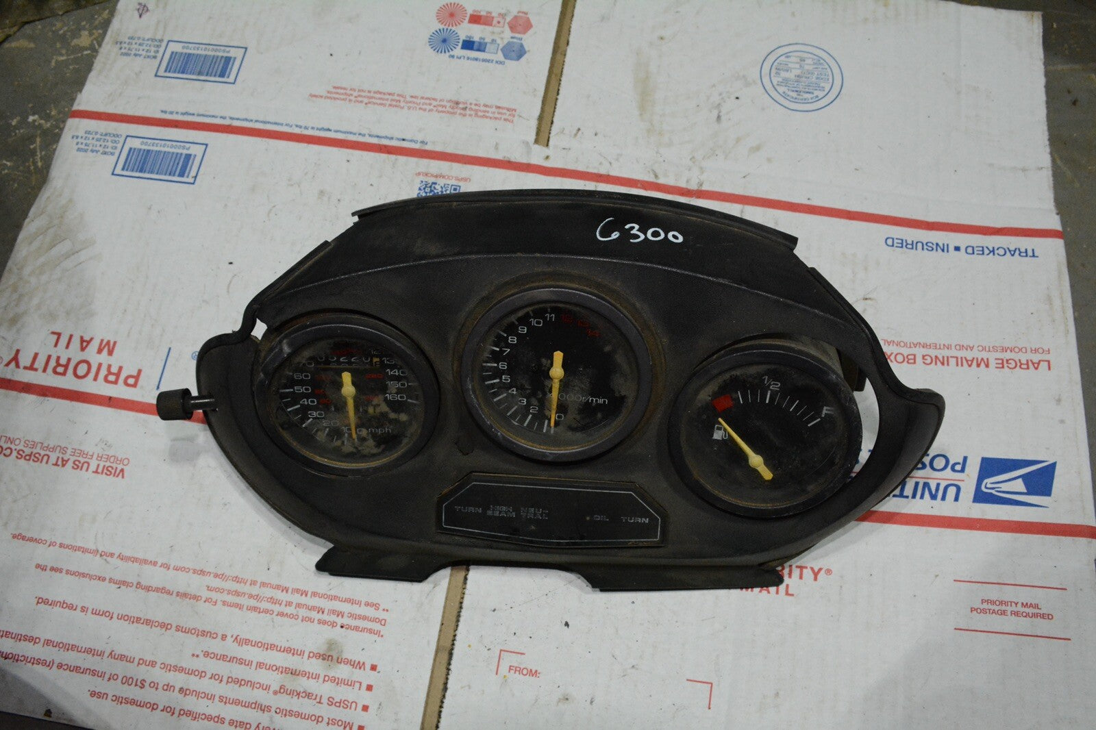 1991 88-97 Suzuki Katana 600 750 GSX600F Lot Gauge Light Speedometer Fuel RPM