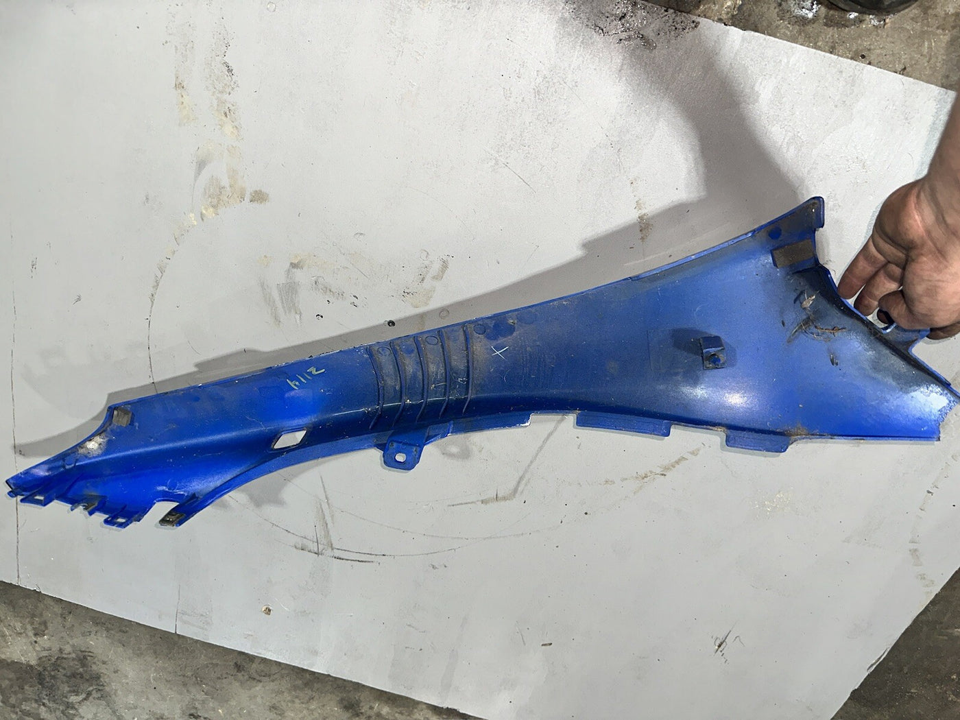 92-97 YAMAHA SECA II 600 XJ600S RIGHT REAR BACK TAIL FAIRING COWL SHROUD