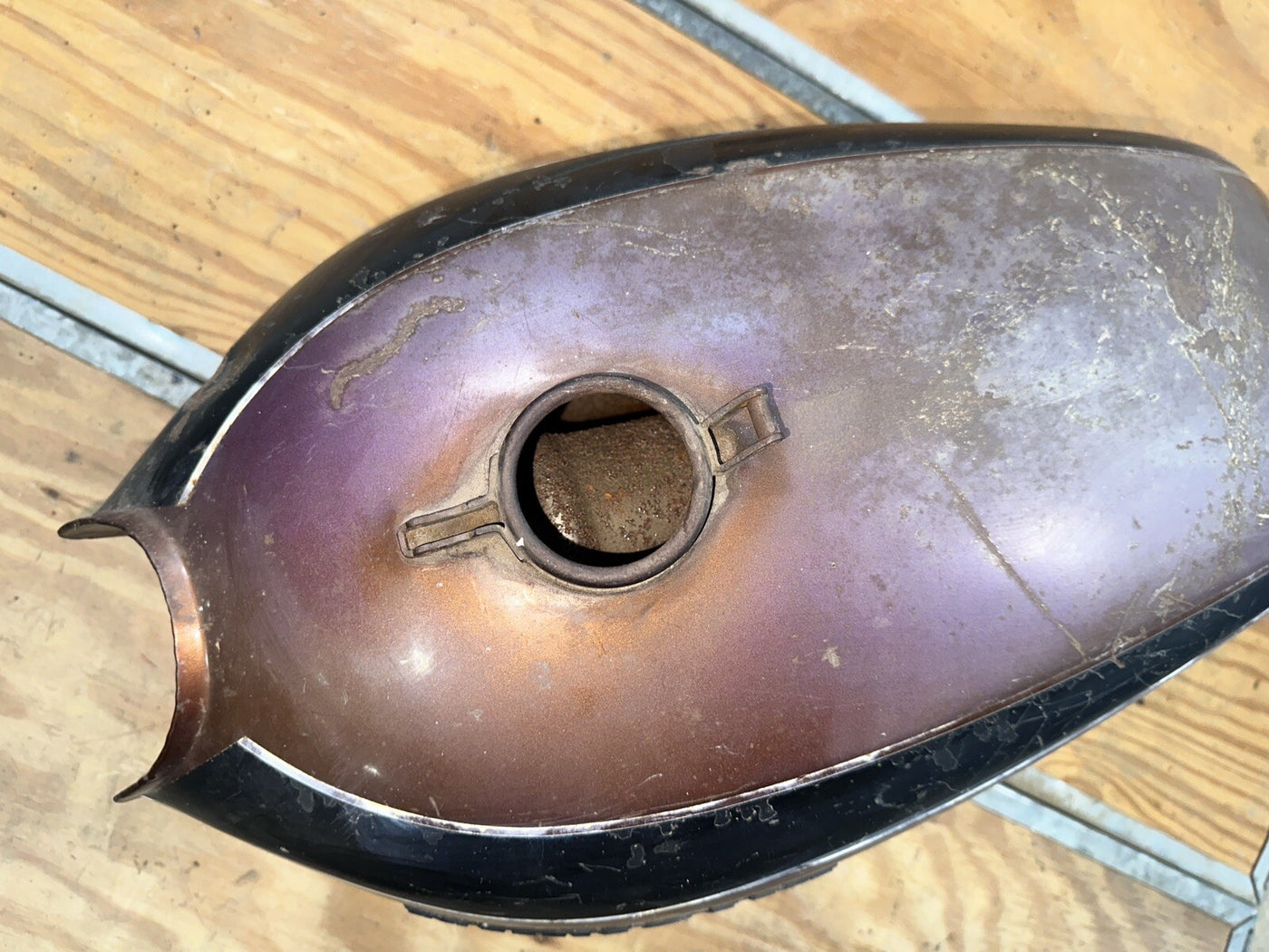 1974-77 Kawasaki KZ400 KZ 400 Gas Tank Fuel