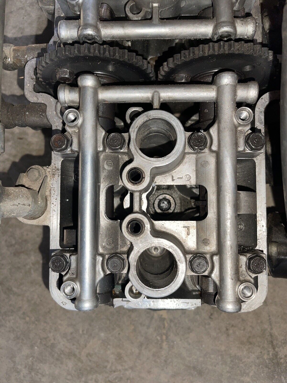 Cylinder Head Assy. 93-04 ZX6 ZX600E Ninja 600 ZX6E ZZR600 Engine Valve Train