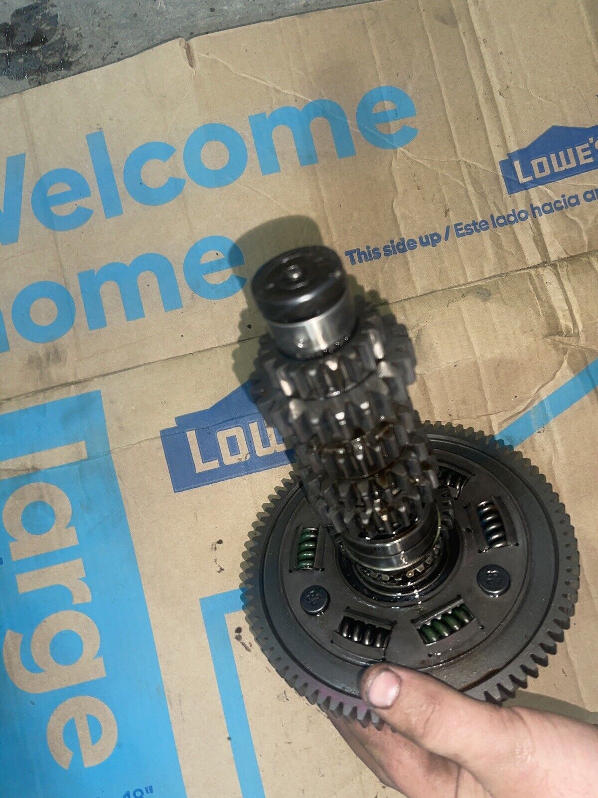 04-05 Suzuki Gsxr 600 Gsxr600 Clutch Basket Hub