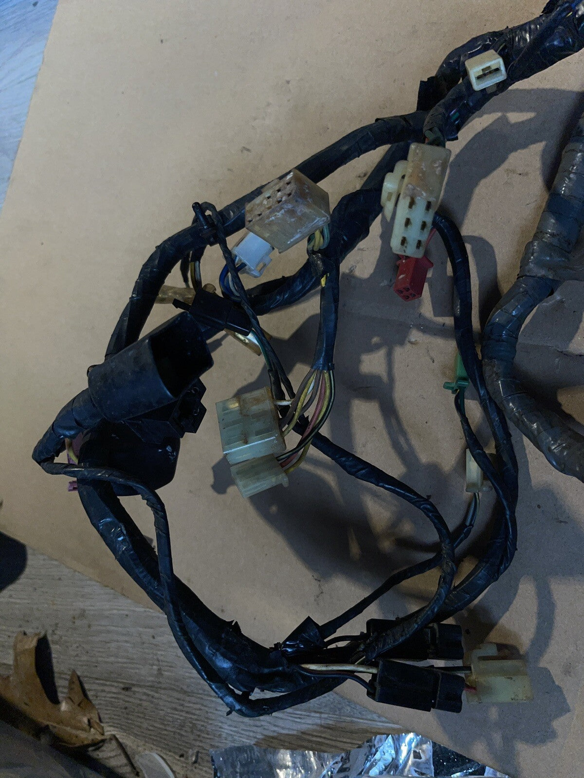 1990 1991 1992 Kawasaki Ninja ZX-11 ZX1100 Electrical Wire Harness Wiring Loom