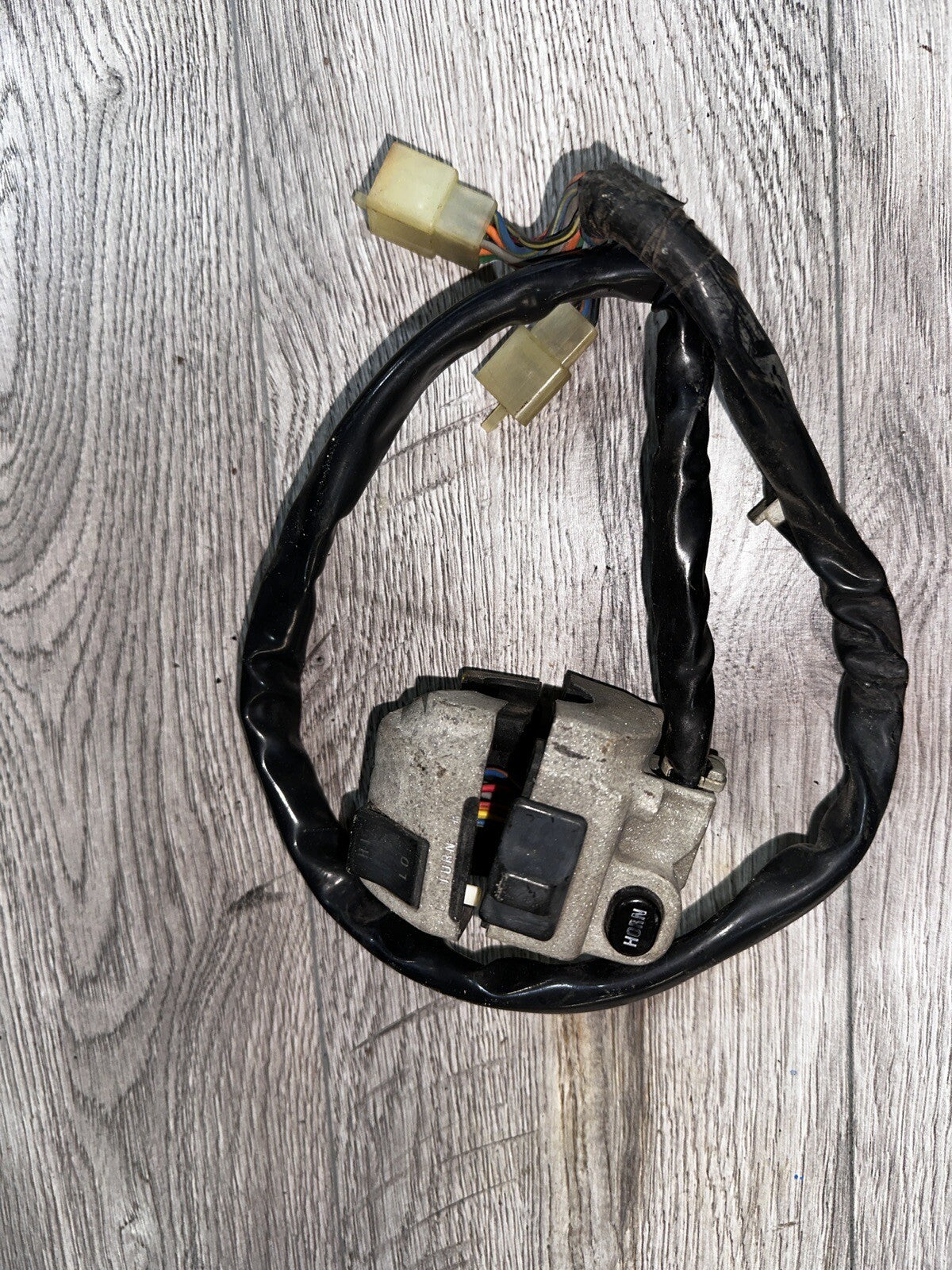 1989 Kawasaki VN750 Vulcan left hand controls switches