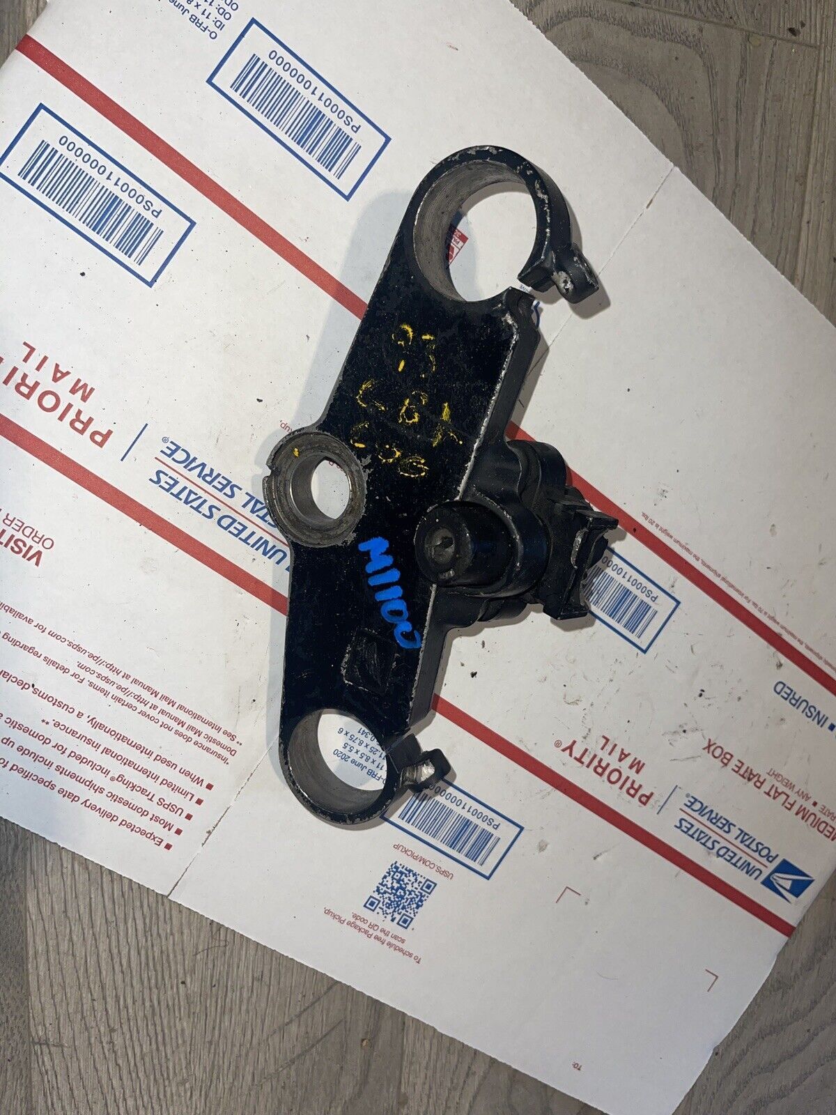 1993 Honda CBR600F2 FORKS UPPER TRIPLE TREE CLAMP CBR 600 F2 93
