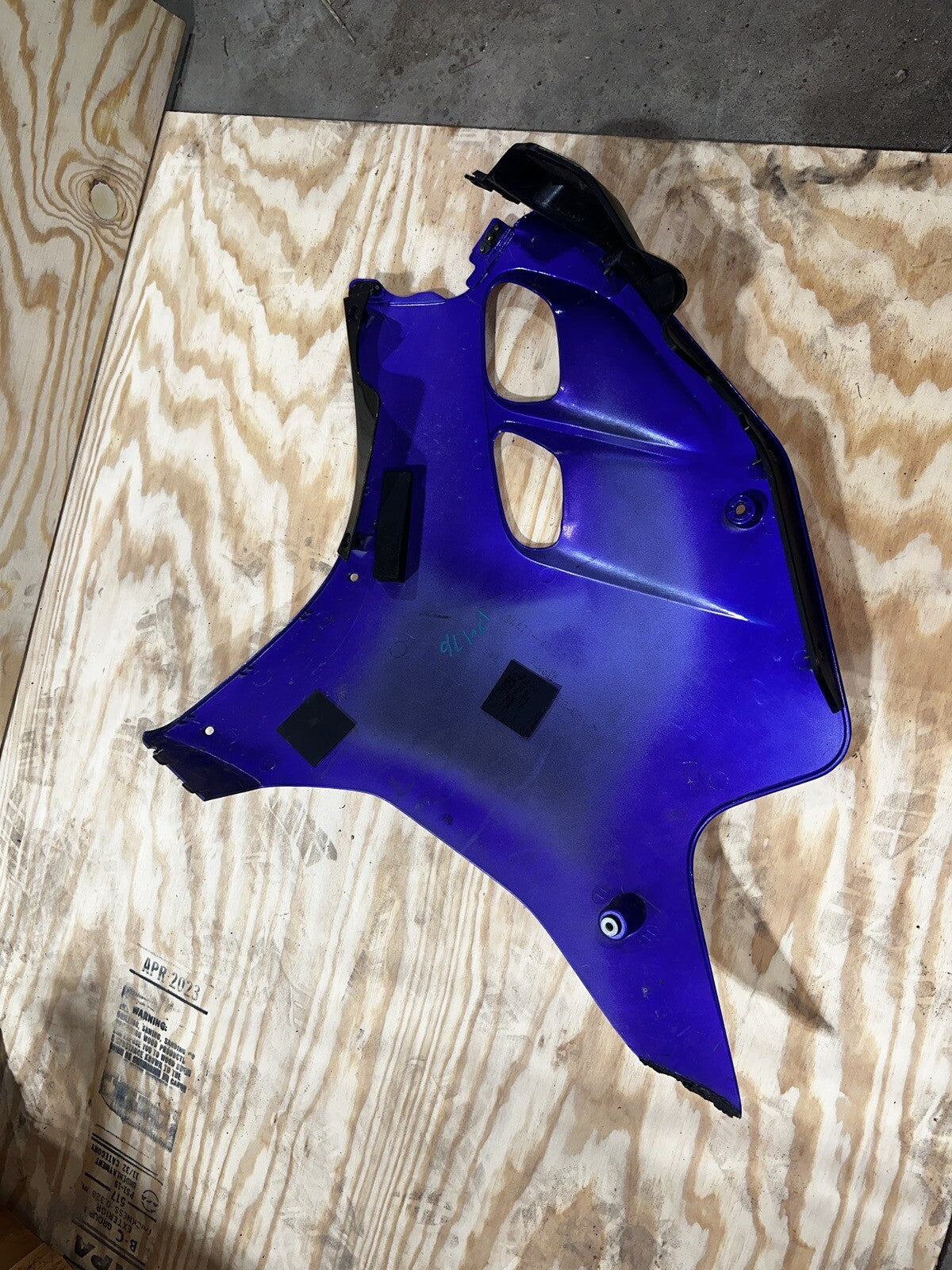 93-98 Suzuki GSXR1100 RIGHT Lower Mid Upper Side Fairing Cowl