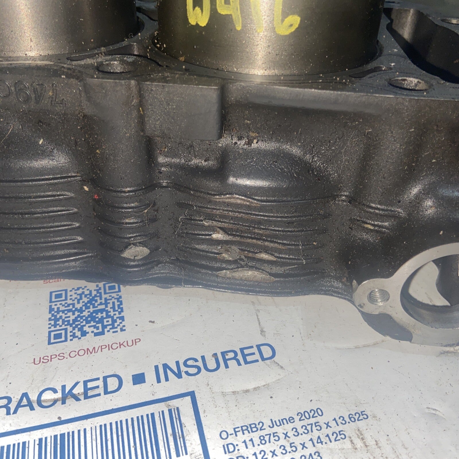 1993 Suzuki GSXR750 ENGINE MOTOR PISTON CYLINDERS BLOCK JUG
