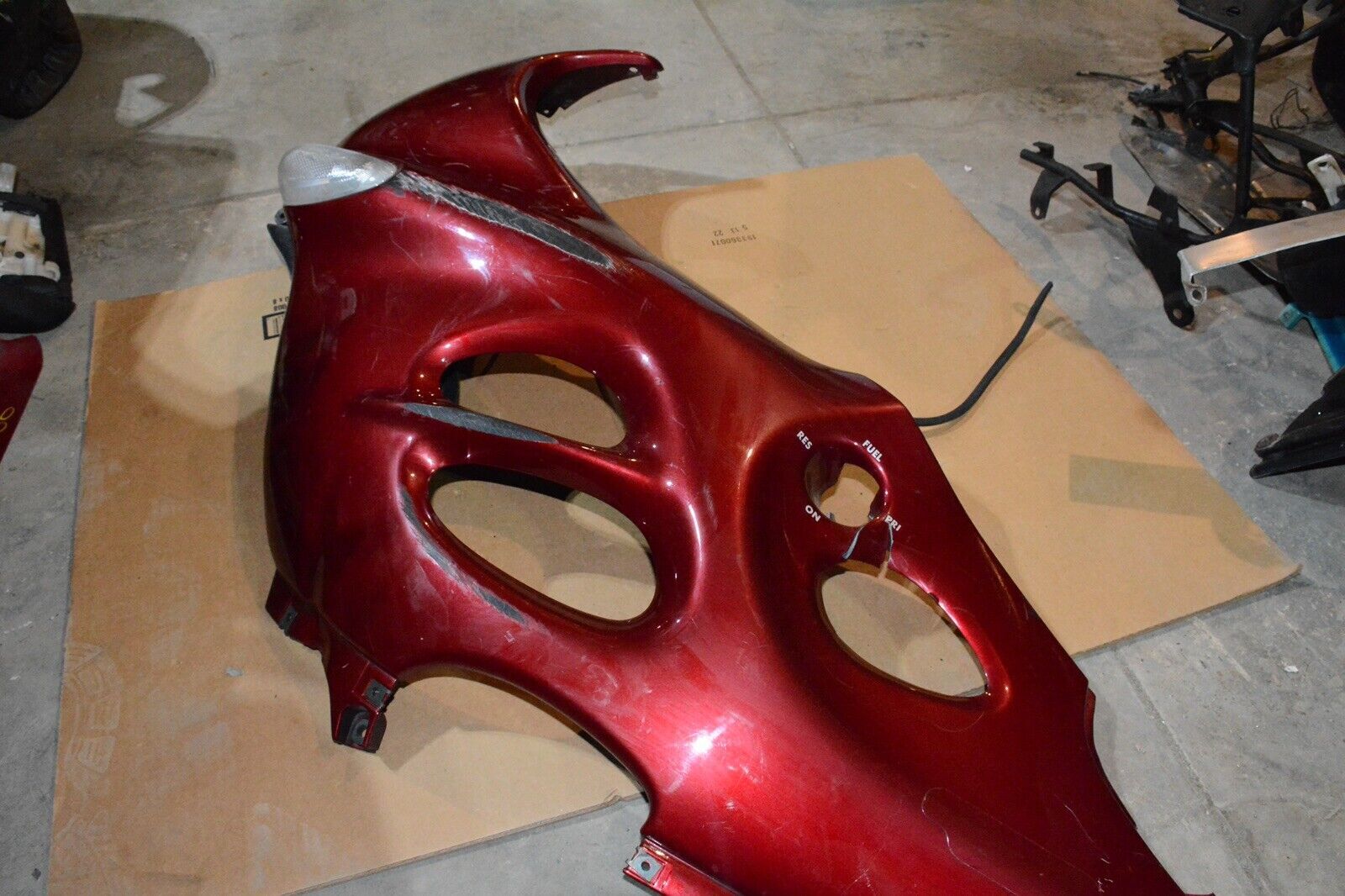 Suzuki Katana GSX 600 F 98-06 Left Side Upper Fairing Cowl Panel