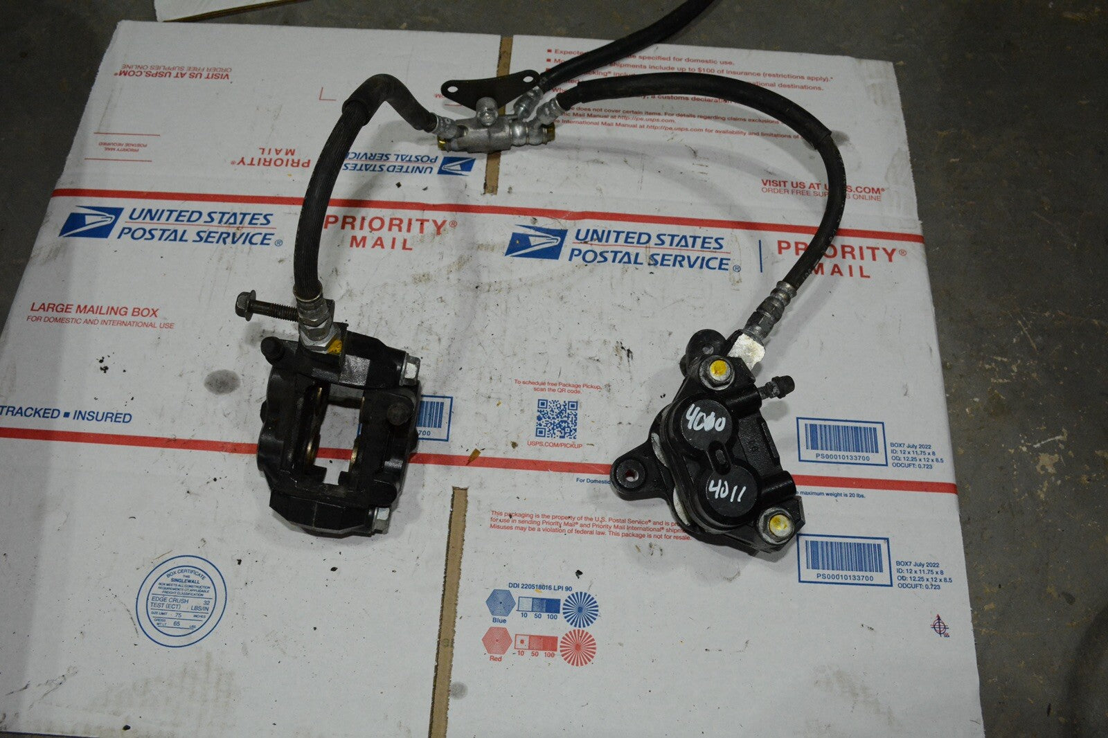88-96 SUZUKI GSX600F GSX600 600 KATANA REAR BRAKE CALIPERS