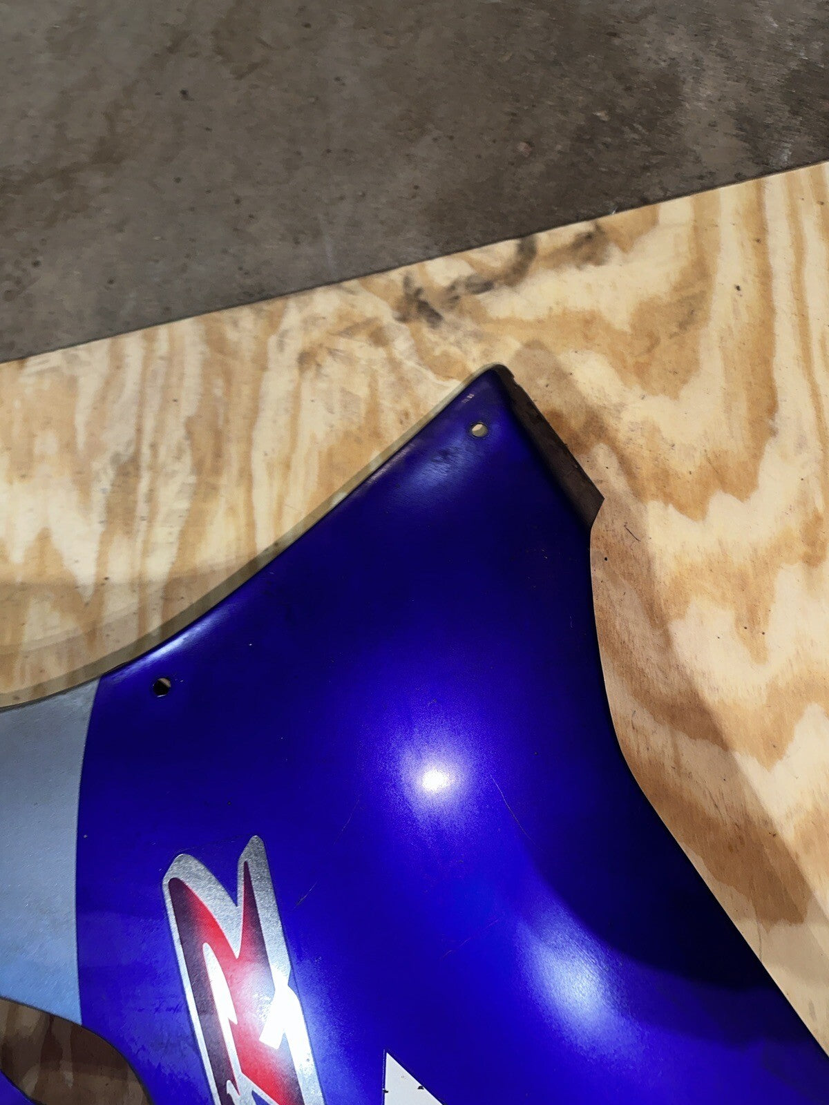 93-98 Suzuki GSXR1100 RIGHT Lower Mid Upper Side Fairing Cowl