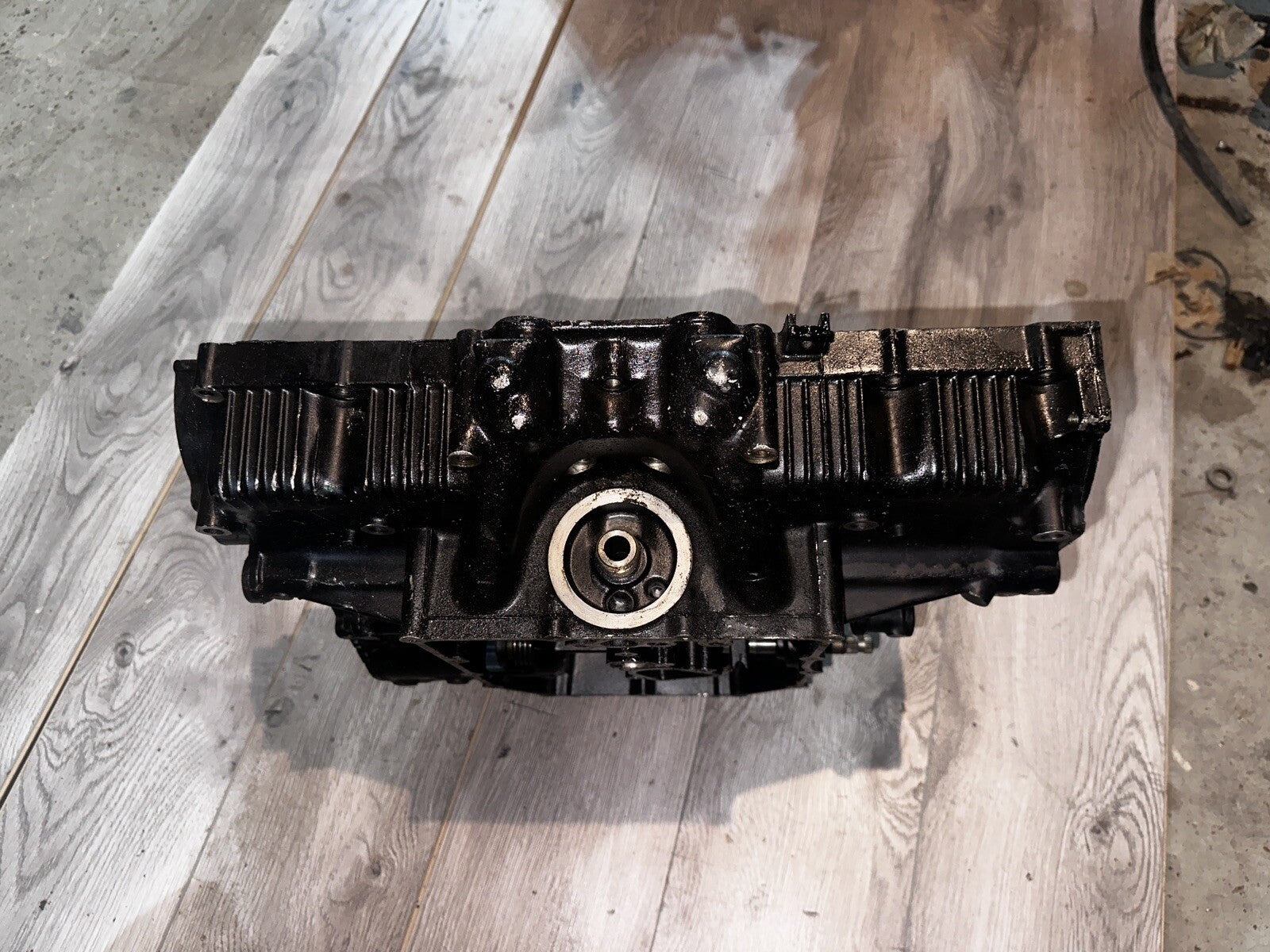 Suzuki GSXR750 GSXR 750 86 1986 1987 87 Engine Crank Lower Case Block Crankcase
