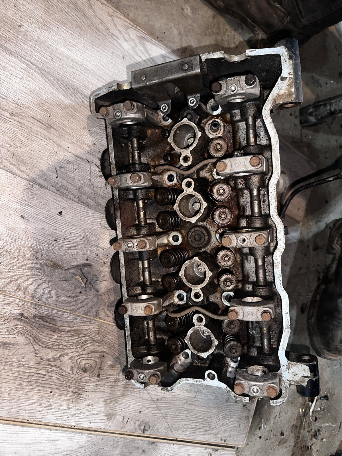 84-86 KAWASAKI NINJA 900R GPZ 900 Engine Motor Cylinder Head And Cylinder Jug
