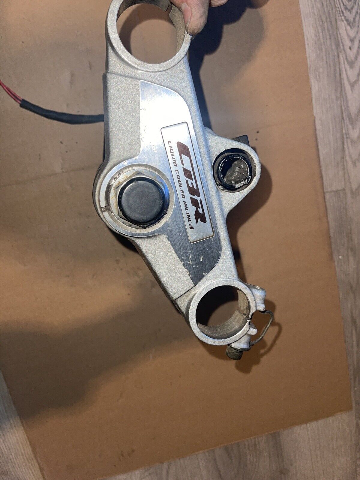 1990 90-96 Honda CBR1000F Hurricane Triple Tree Steering Stem Fork Tube Clamp