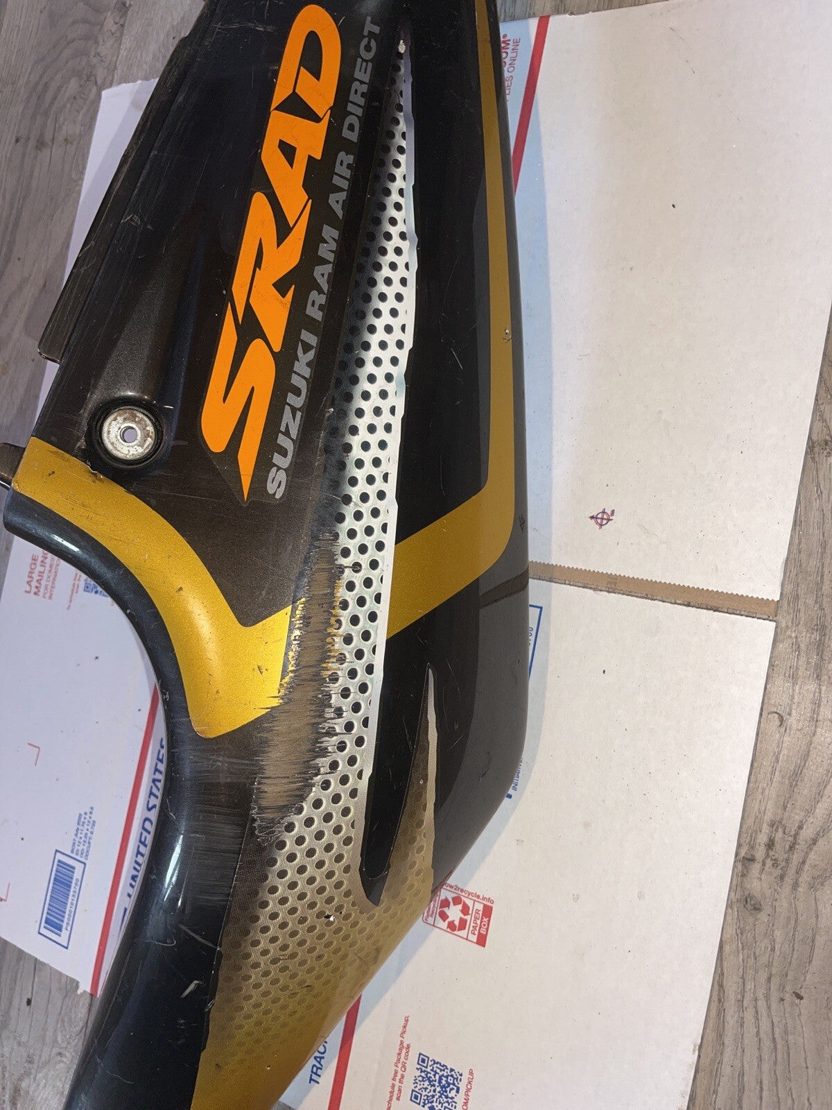 Tail Left side fairing cowl cover GSXR750 GSXR 750 96 97 98 99 SRAD Suzuki