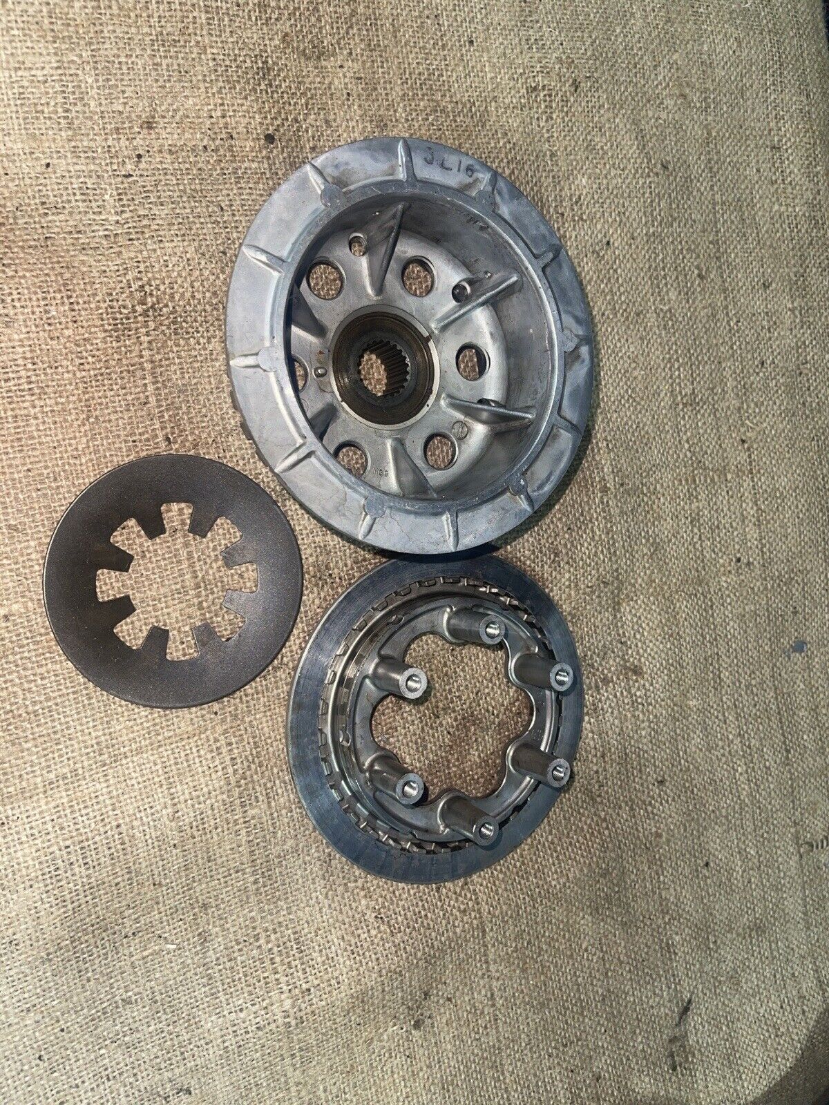 84 Honda GL1200 GL 1200 Goldwing Interstate Clutch Pulley Basket Bell