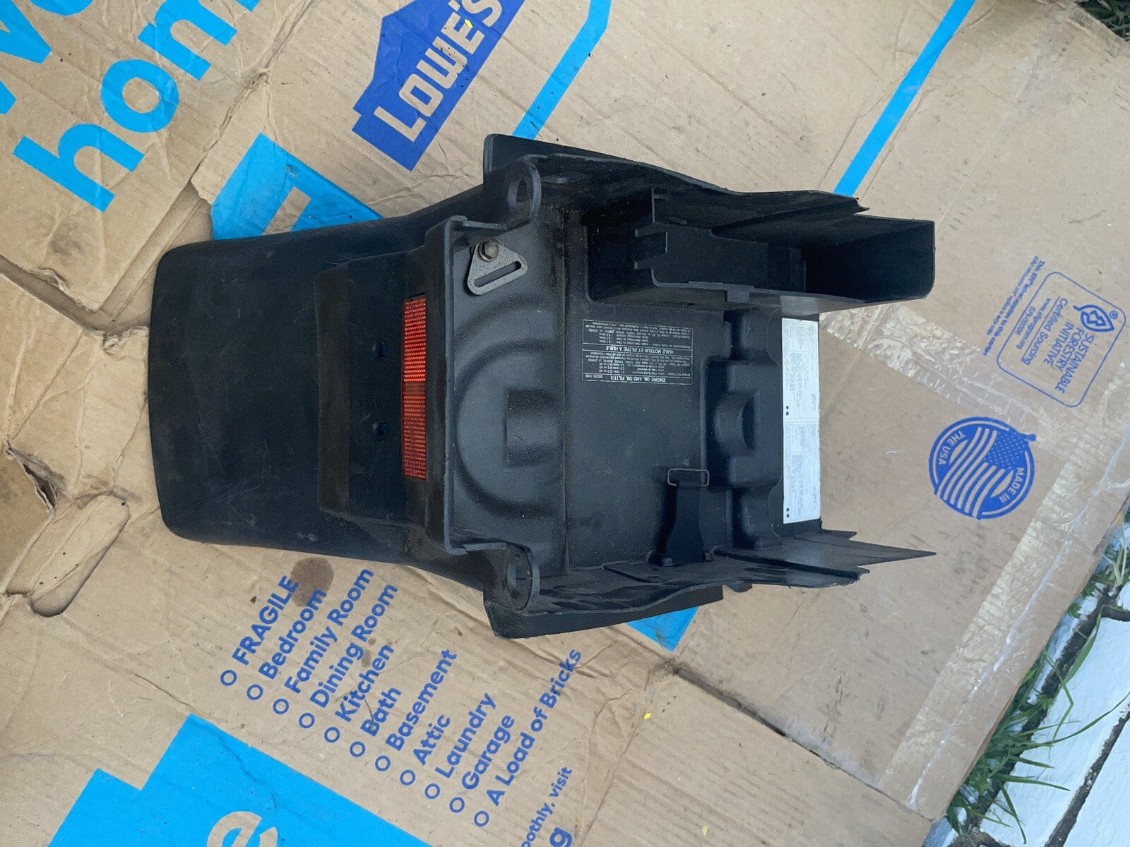 1998 1999 2000 Kawasaki Zx9 Rear Tray Mud Gaurd