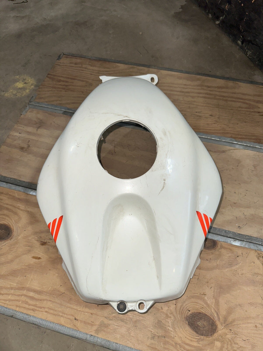 03-04 HONDA CBR600RR ZXMT GAS TANK FUEL CELL COVER FAIRING COWL 83150-MEE-670ZA