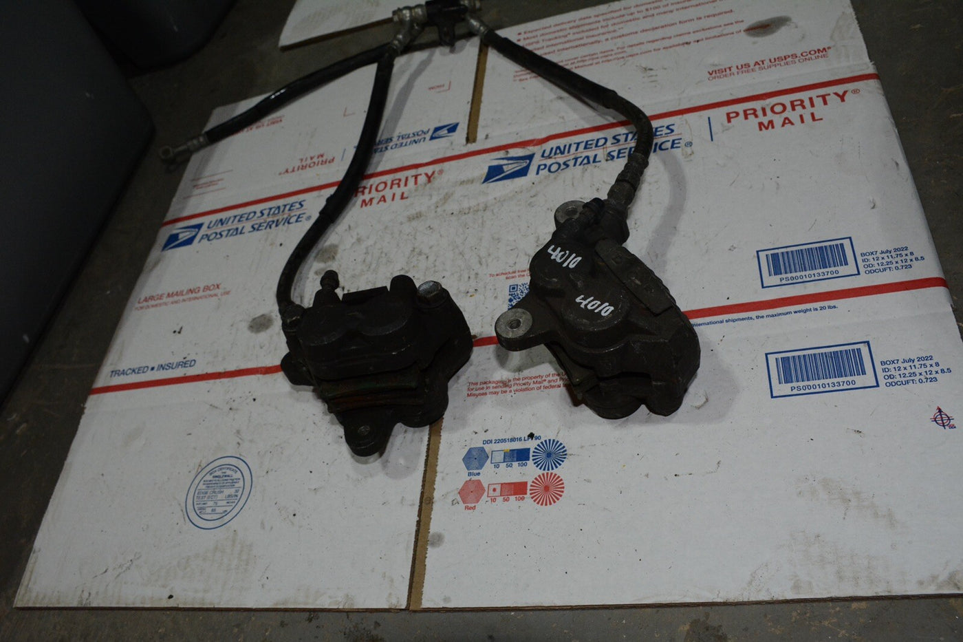 88-96 SUZUKI GSX600F GSX600 600 KATANA REAR BRAKE CALIPERS