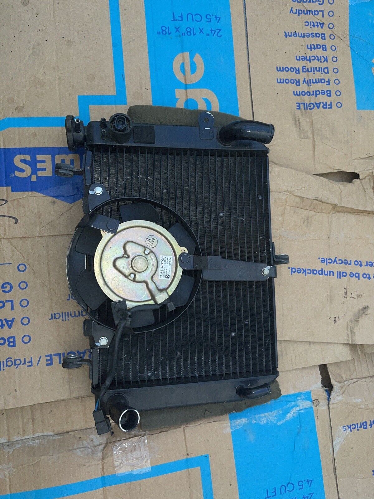 YAMAHA 99-02 YZF R6 ENGINE RADIATOR MOTOR COOLER COOLING RADIATER