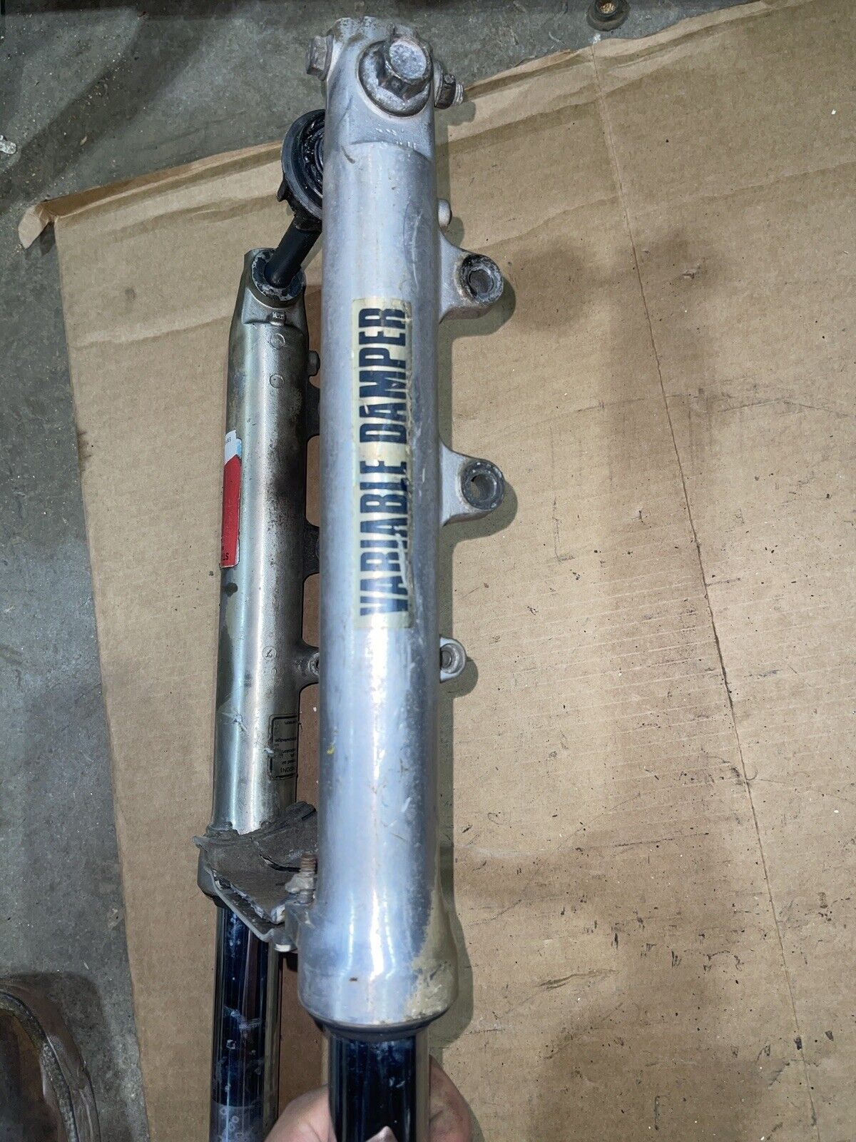 YAMAHA 1988 FZ600 FZ600U OEM FRONT FORKS SHOCK SUSPENSION SET PAIR