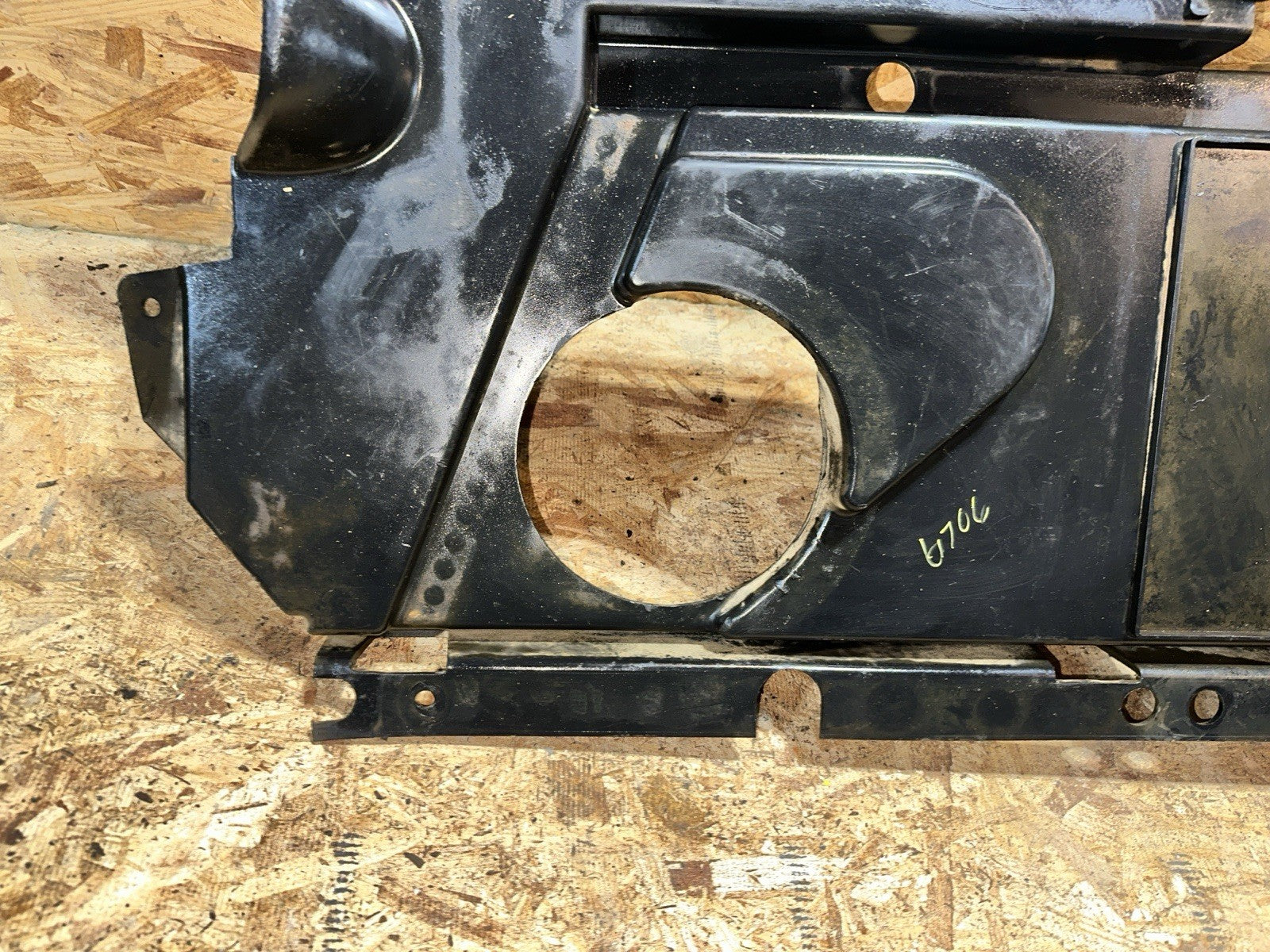 Polaris RZR XP 1000 EPS 20 Under Seat Splash Guard 5439770-070