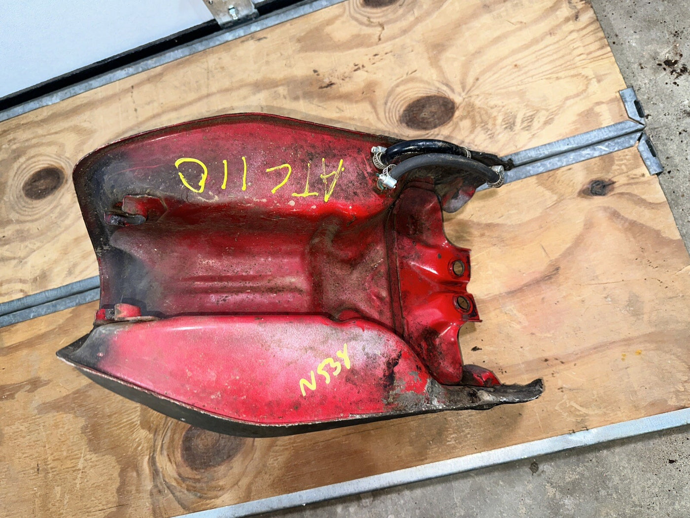 83 84 85 Honda ATC110 Gas Tank & Fuel Petcock OEM Atc 110