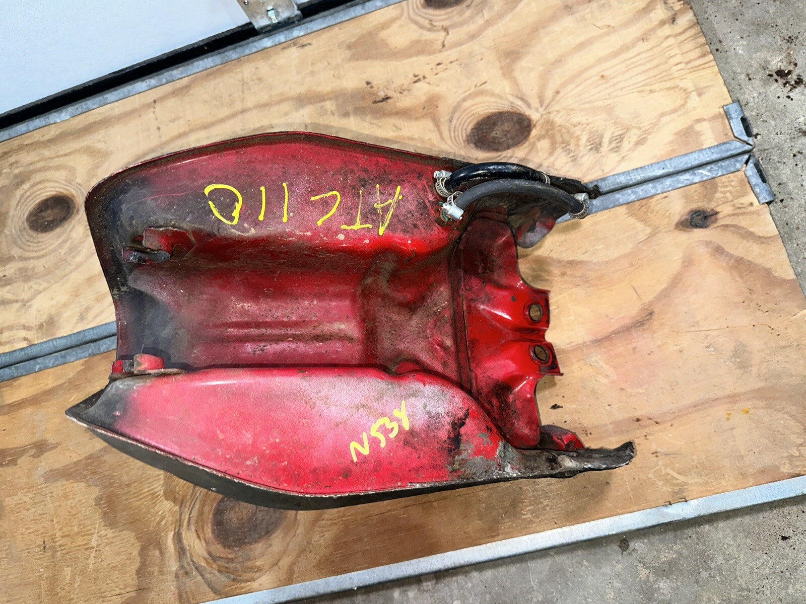 83 84 85 Honda ATC110 Gas Tank & Fuel Petcock OEM Atc 110