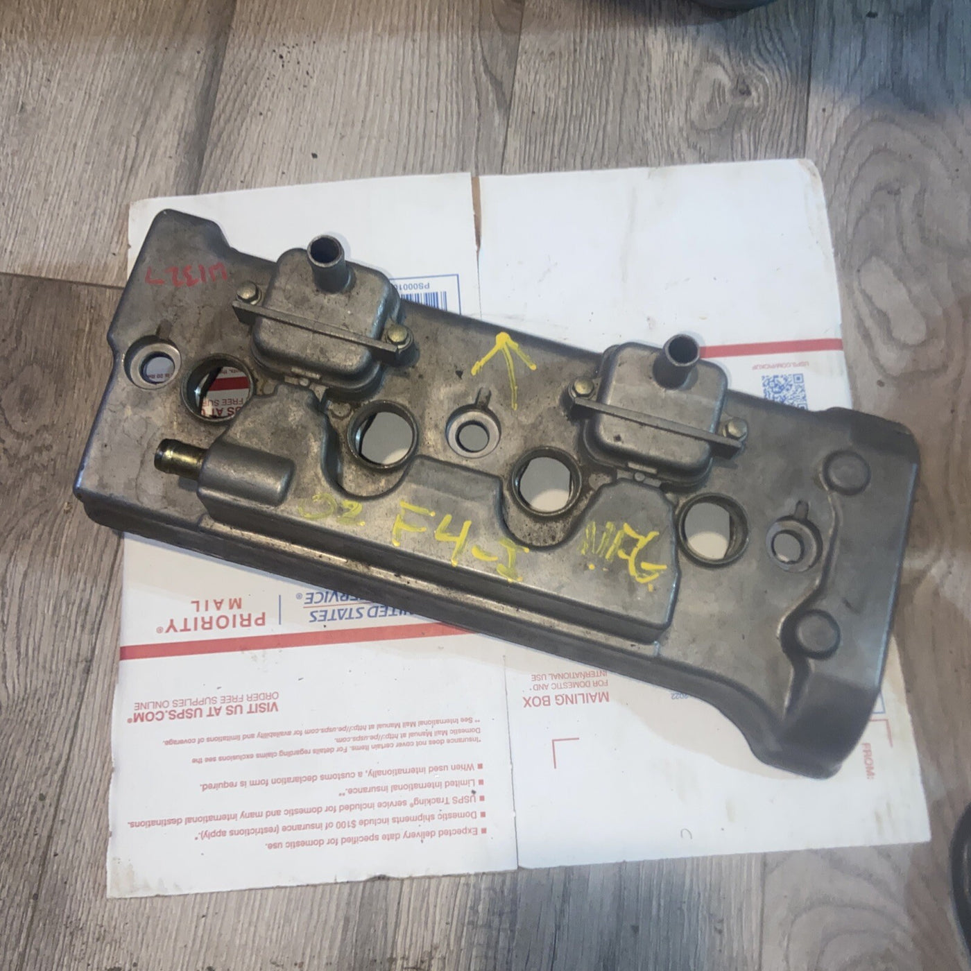 2002 Honda CBR 600 F4I Engine Valve Cover Cylinder