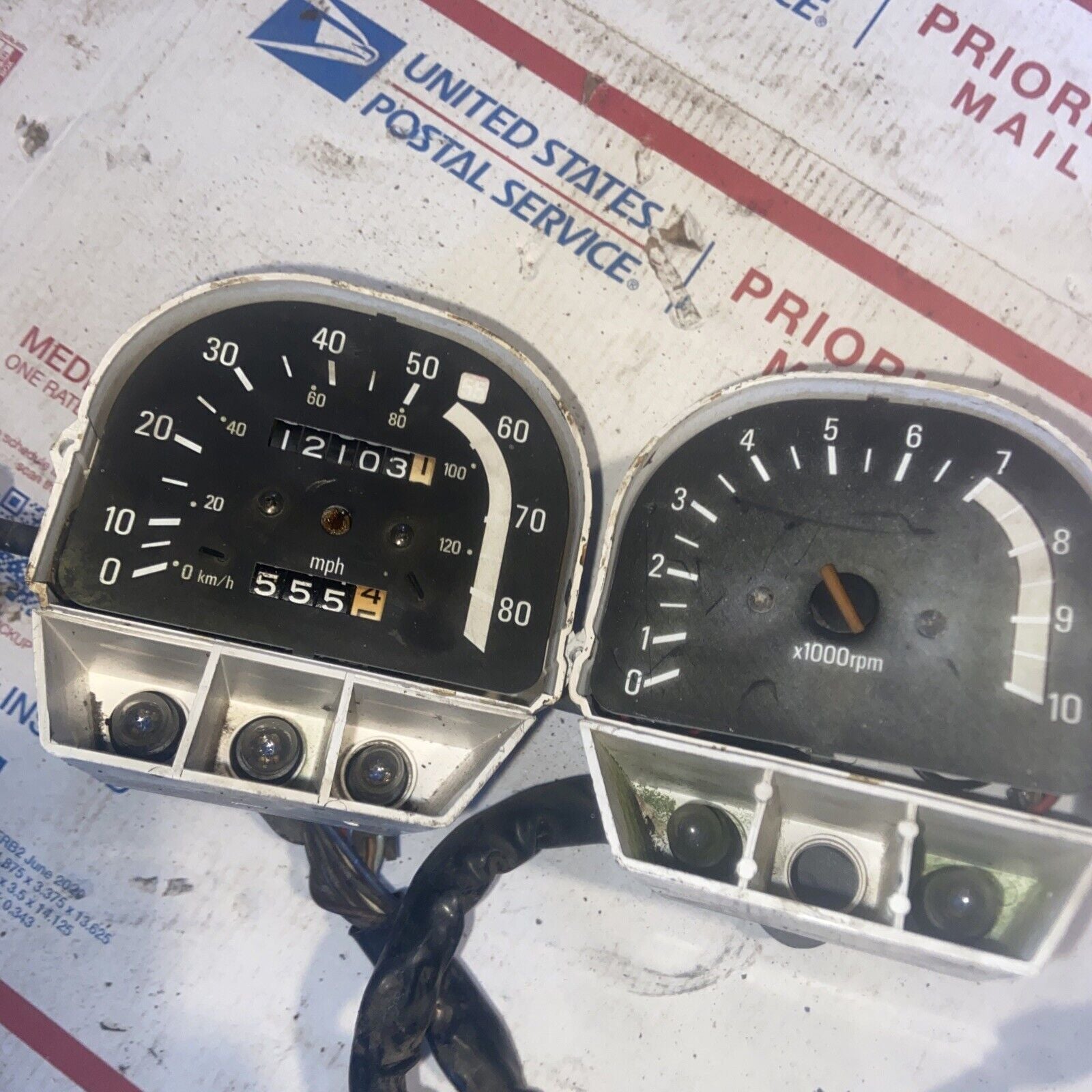 1984 Yamaha Virago Speedometer
