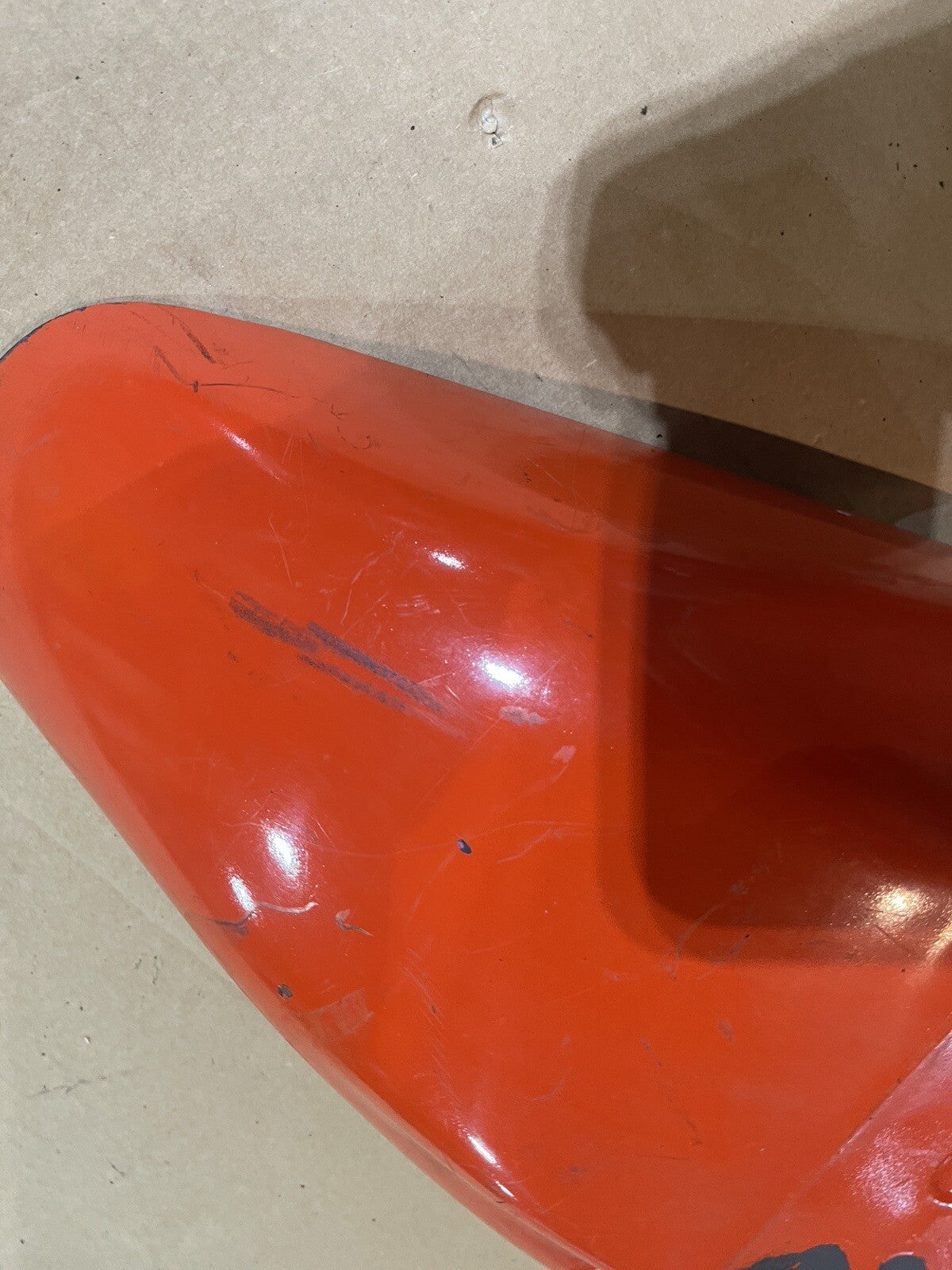 '97 FZR600 FZR 600 FRONT FENDER FAIRING PLASTIC COVER COWL