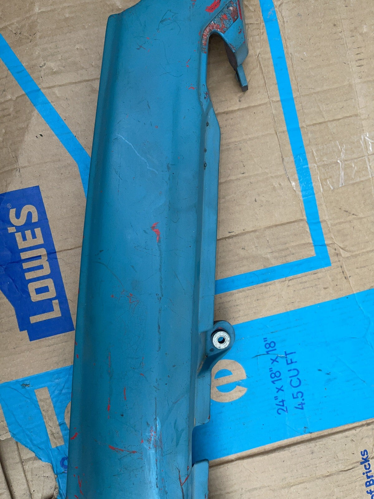 1994 Suzuki GS500E RIGHT REAR BACK TAIL FAIRING SHROUD PLASTIC GS 500 94