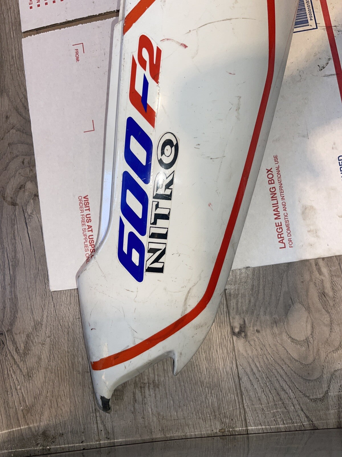 1993 HONDA CBR600F2 RIGHT REAR BACK TAIL FAIRING COWL SHROUD