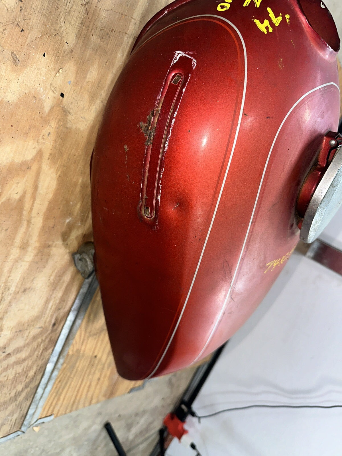 1974-77 Kawasaki KZ400 KZ 400 Gas Tank Fuel