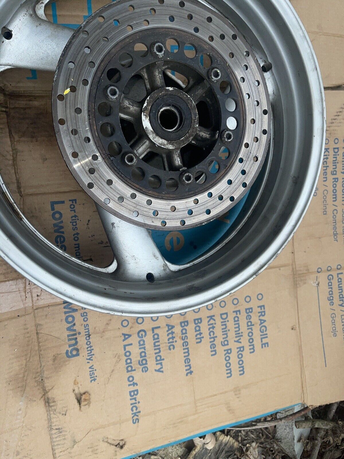 97-07 yamaha yzf600r R6 yzf 600 Rear Wheel Rim