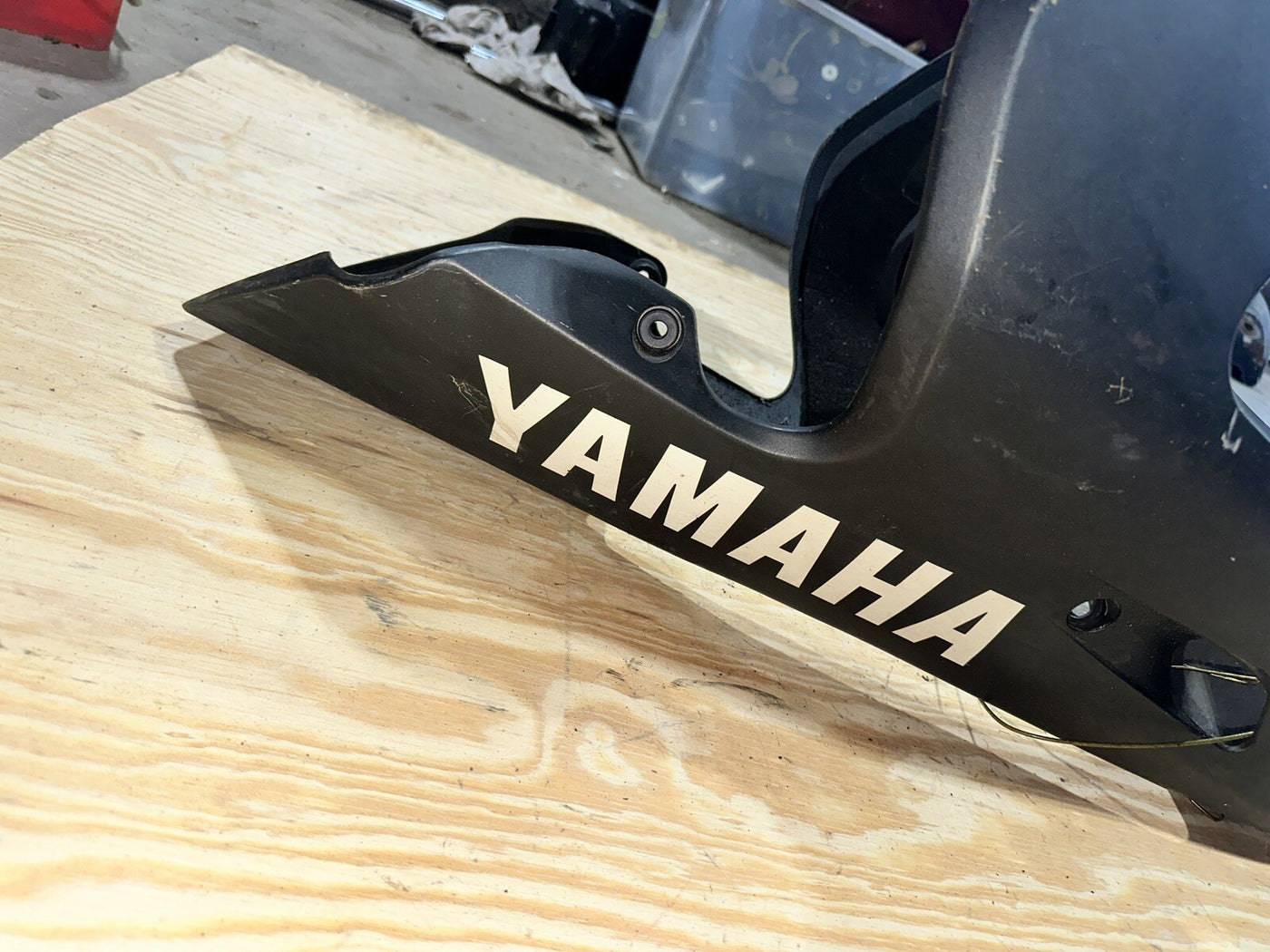 99-02 YAMAHA YZF R6 RIGHT LEFT LOWER BOTTOM BELLY SIDE FAIRING COWL
