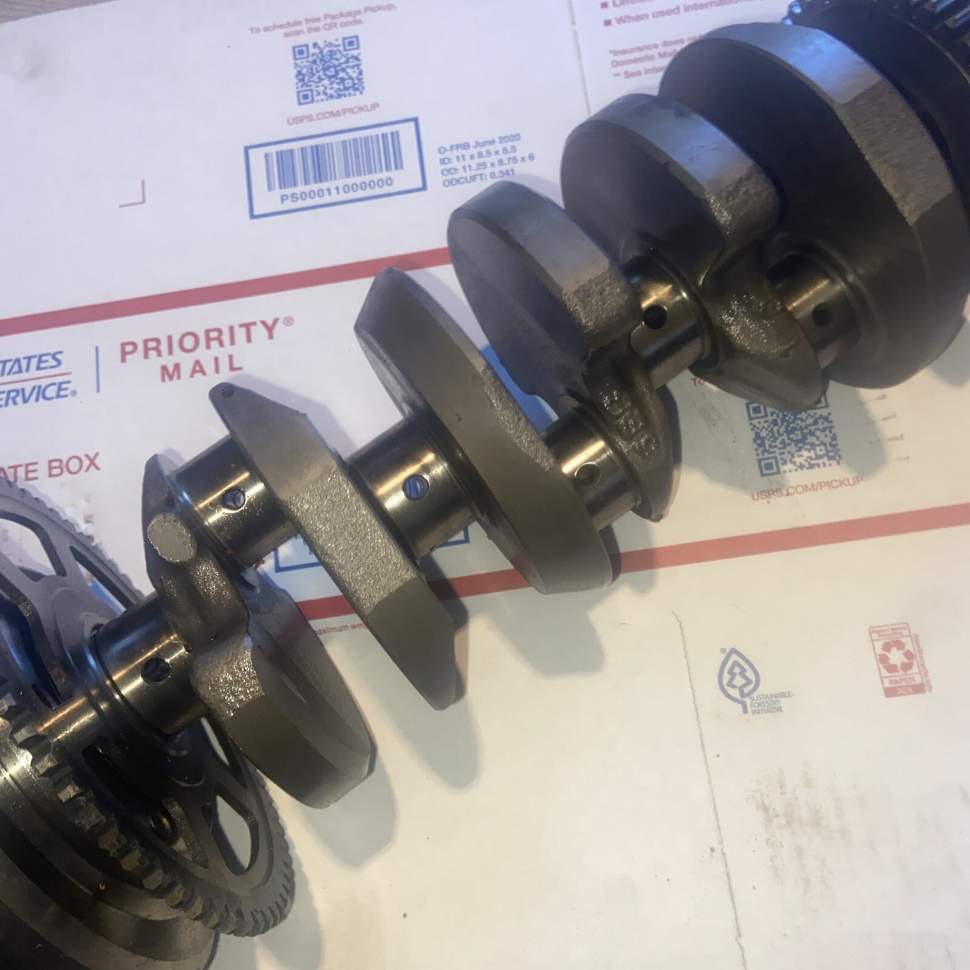 98-01 YAMAHA YZF R1 ENGINE MOTOR CRANKSHAFT CRANK SHAFT