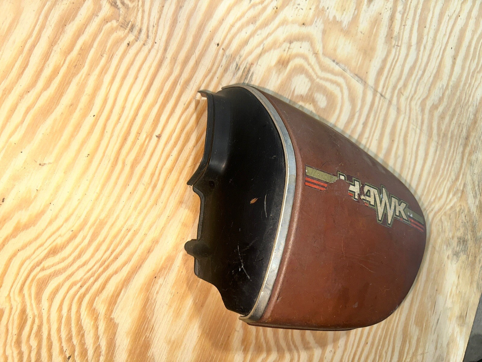 1978 HONDA CB400 CB 400 HAWK LEFT SIDE COVER HONDAMATIC