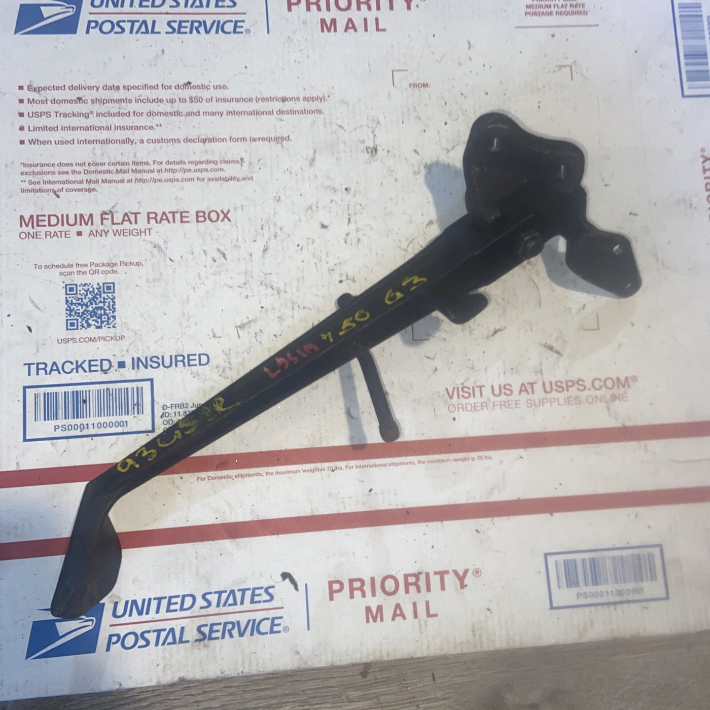 1993 GSXR 750 KICKSTAND SIDE STAND OEM Suzuki Spring Switch