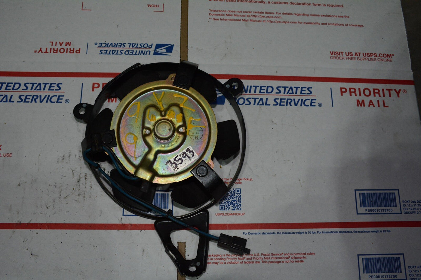 '95 96 97 98 99 00 01 02 03 YZF600R YZF 600 R RADIATOR COOLING FAN BLOWER YAMAHA