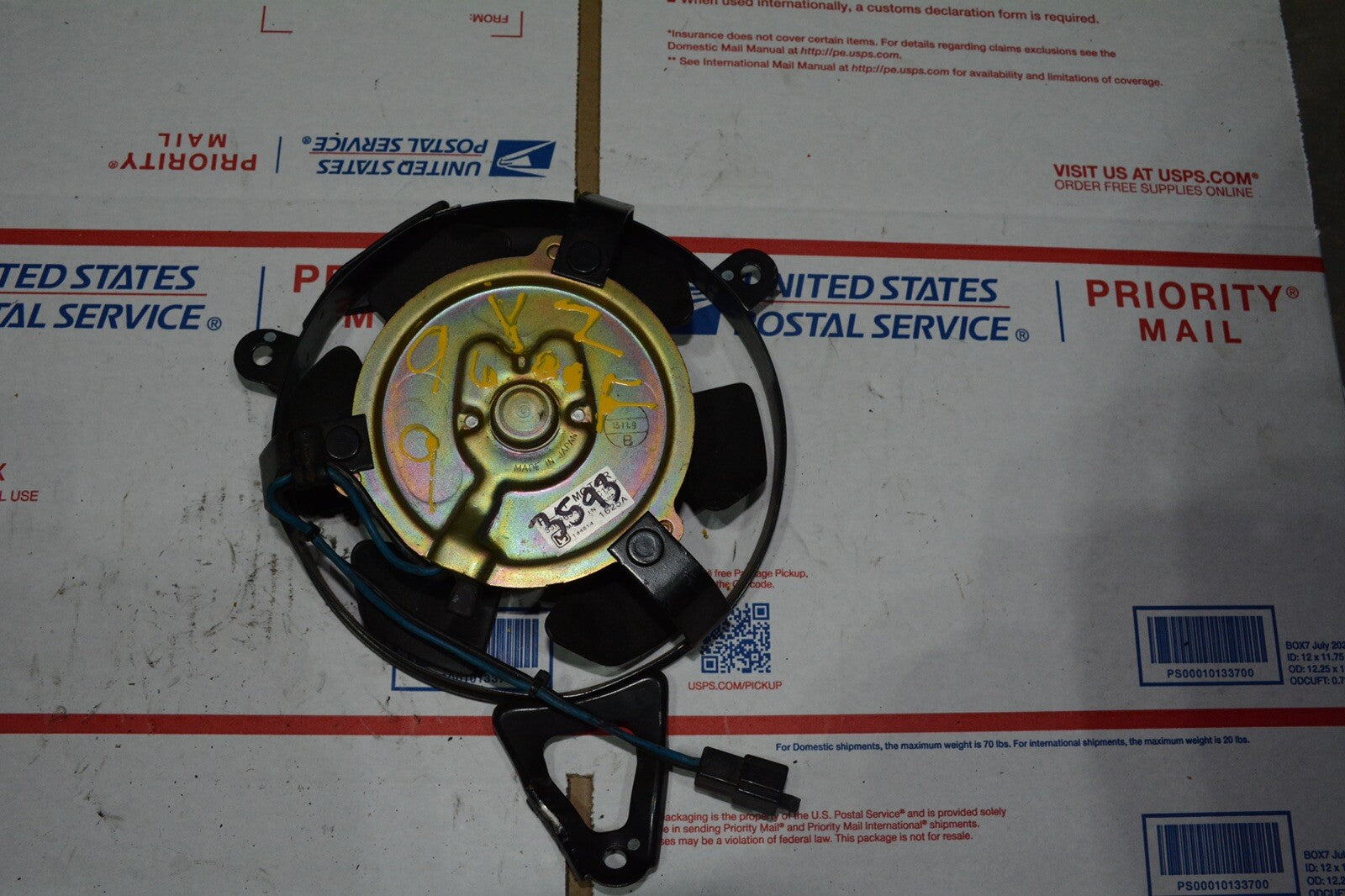 '95 96 97 98 99 00 01 02 03 YZF600R YZF 600 R RADIATOR COOLING FAN BLOWER YAMAHA