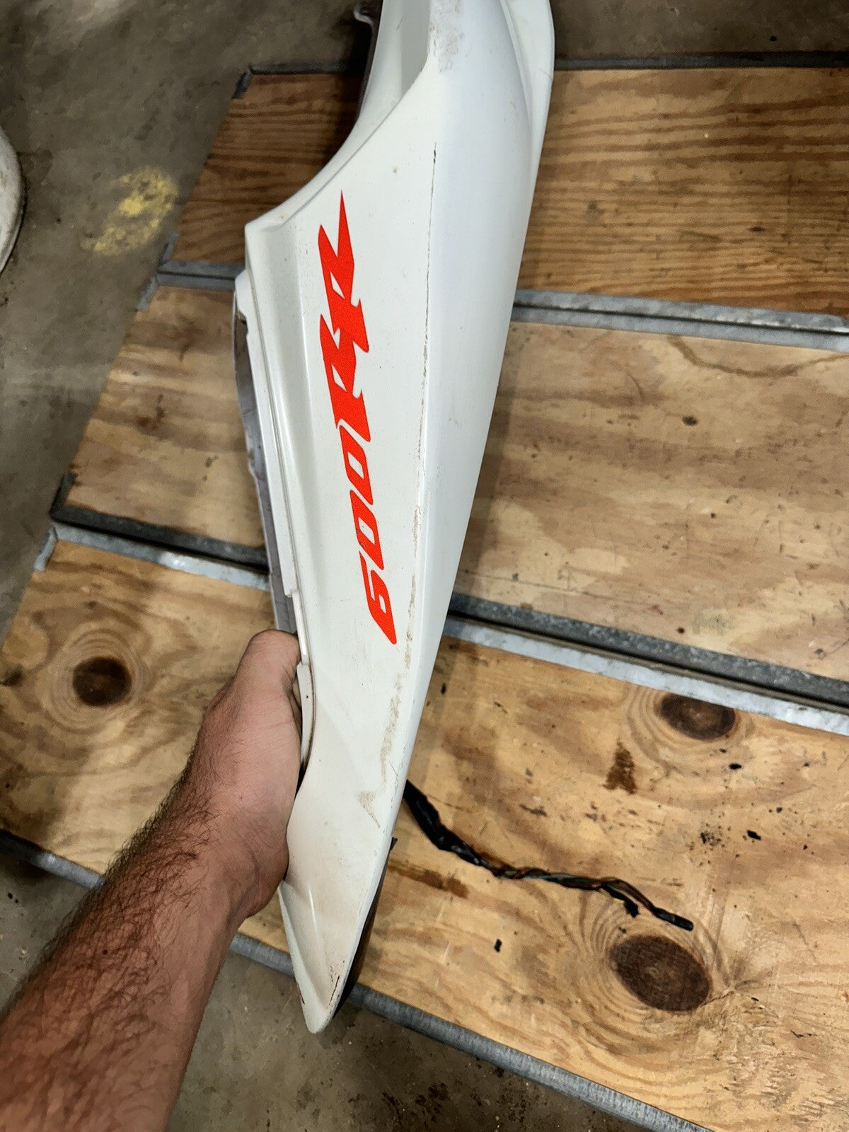 03 Honda CBR600RR CBR 600 Rear Tail Fairing Cover Panel