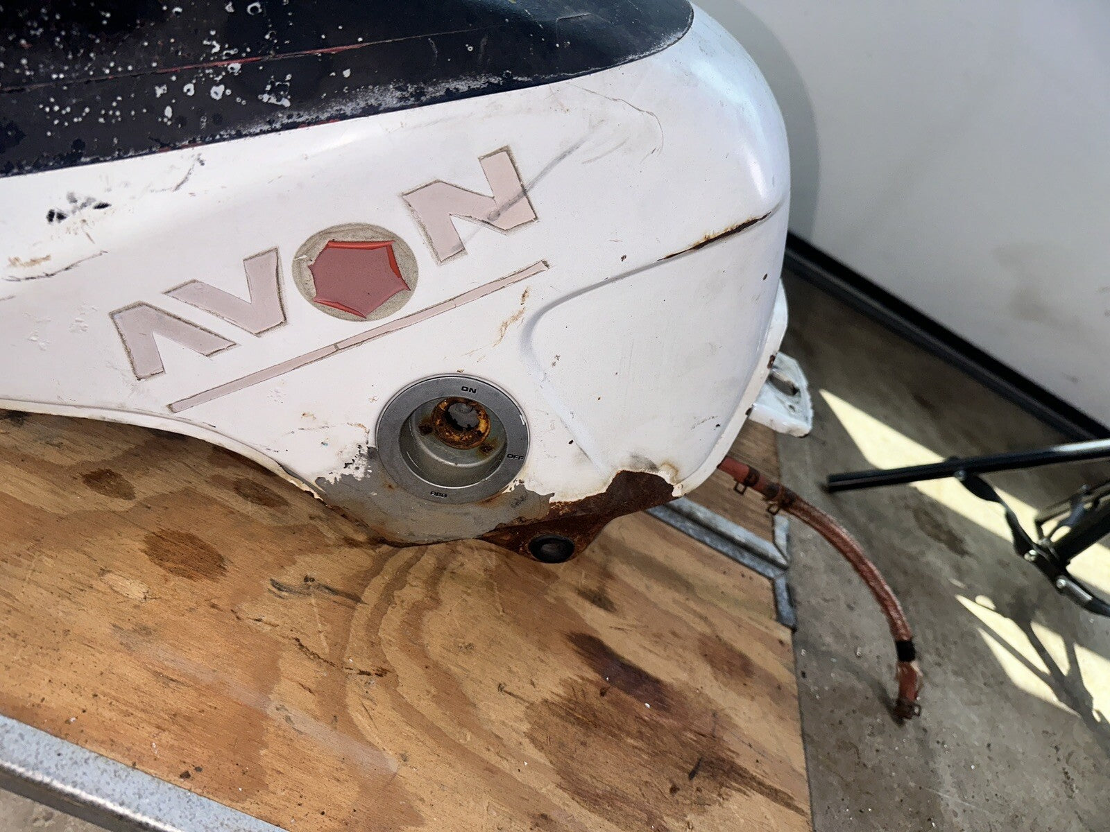 84 - 85 Honda VF500F Interceptor Gas Tank Fuel Cell Petrol Reservoir OEM