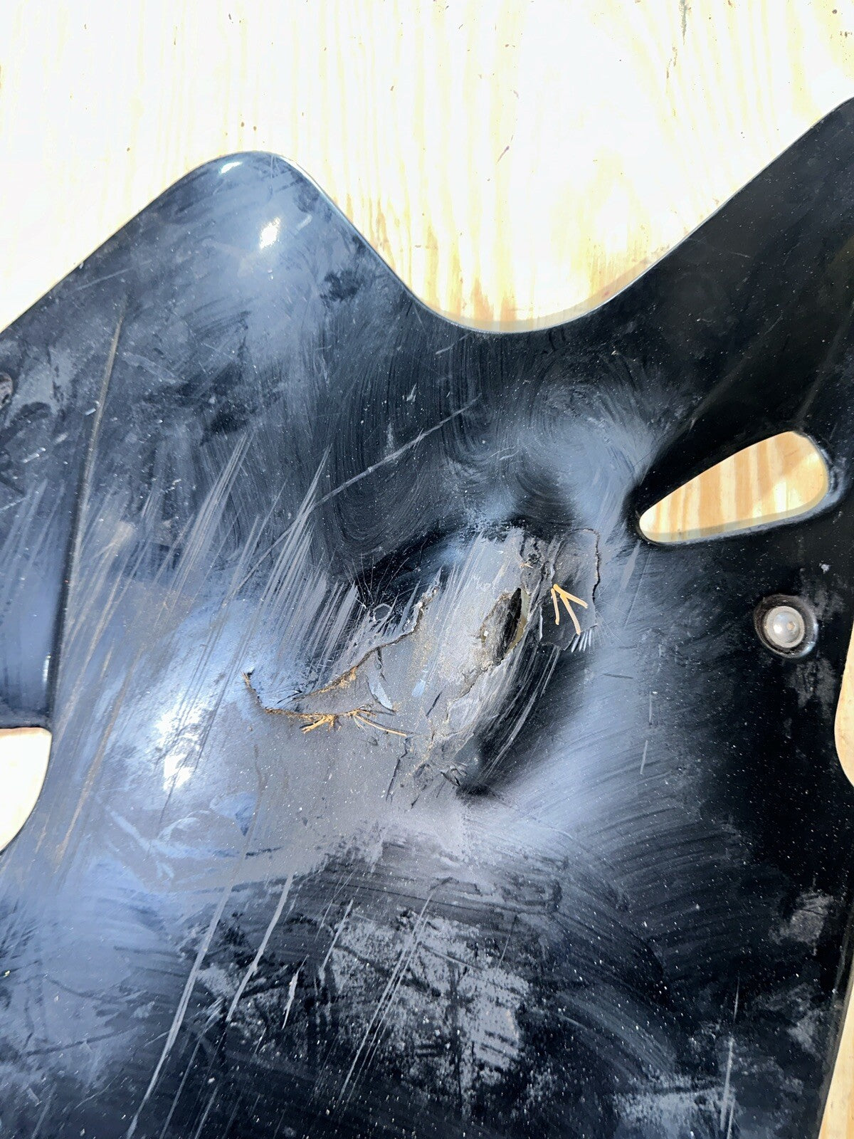 Suzuki 1992 1993 GSXR750 GSXR600 OEM Left Lower Cowl Cowling Fairing Panel