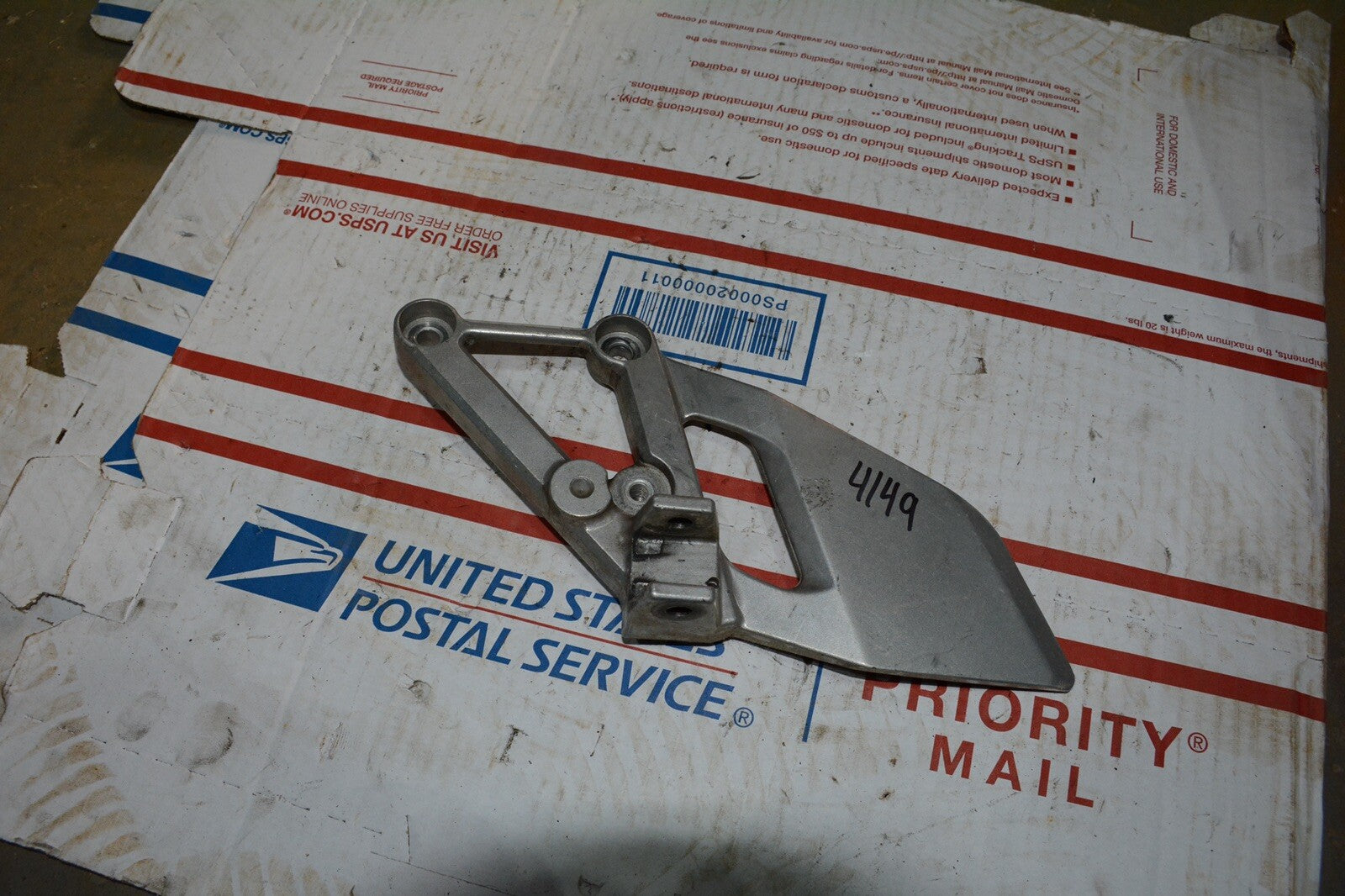 1996 Honda Cbr600f3 Left Front Foot Rest Peg Step Bracket Holder