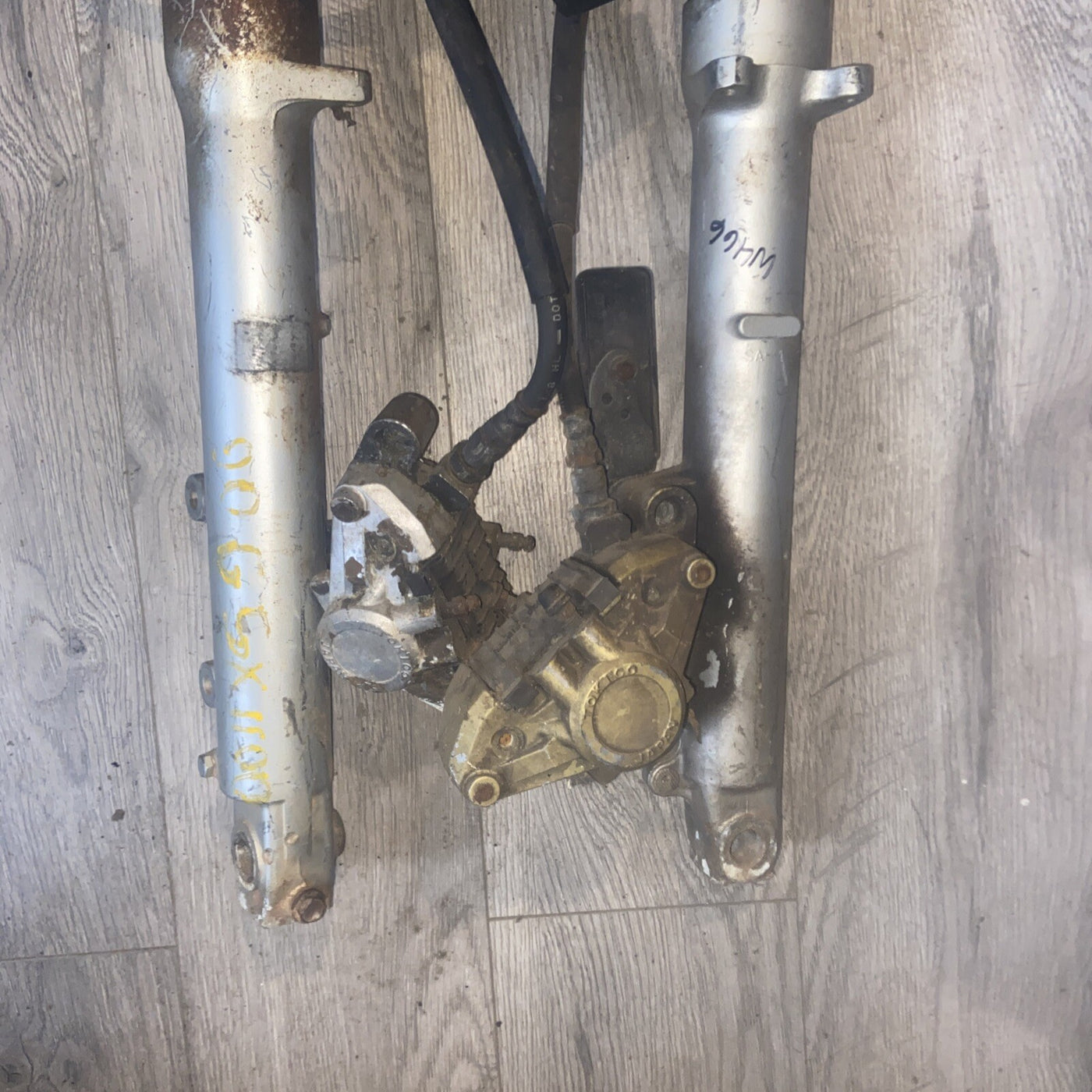 1990 Suzuki GSX1100 Katana FORKS With Brake Calipers