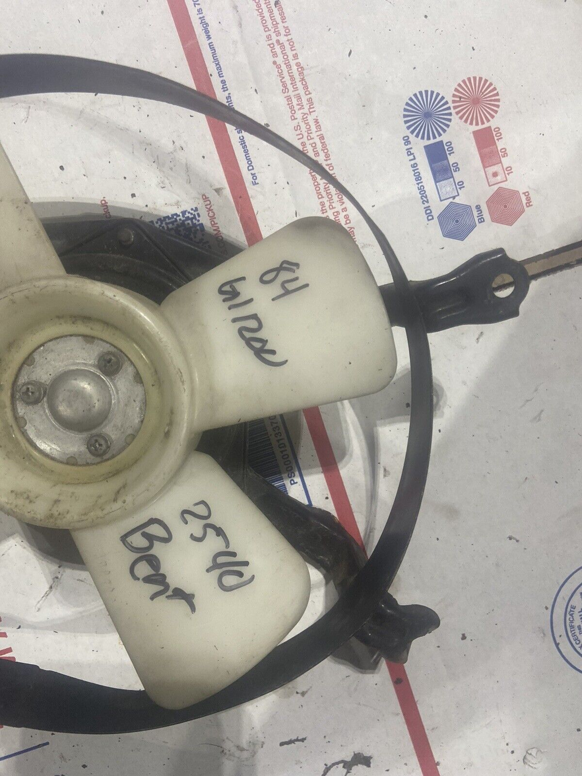 1984 84 83-87 HONDA GL1200 GL1200A ASPENCADE RADIATOR COOLING COOLER FAN