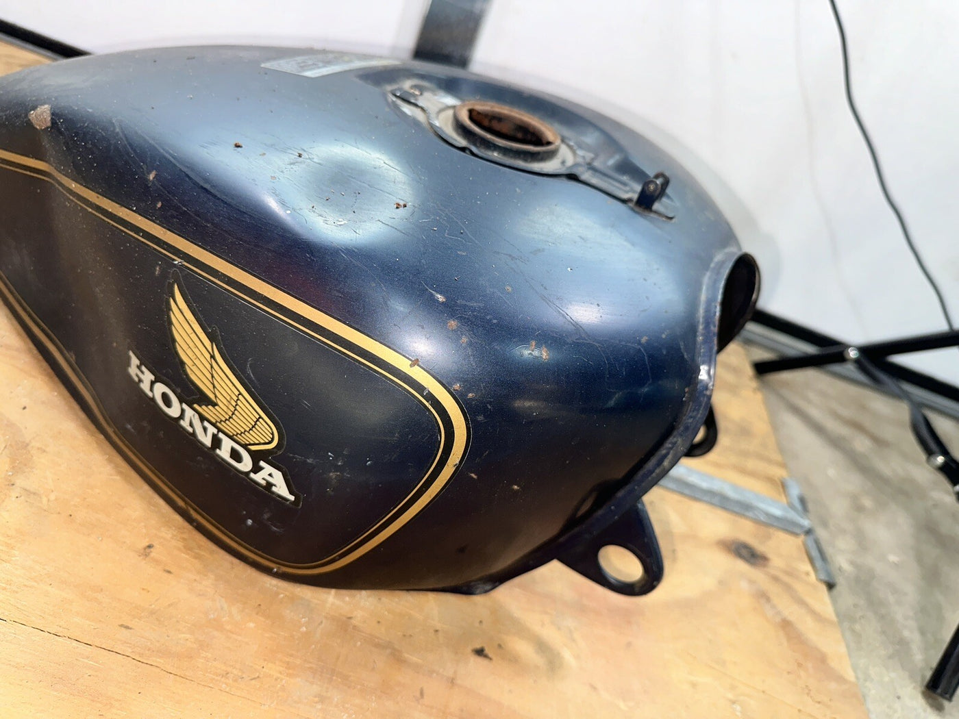 1980 80 Honda CX500 Red Gas Petrol Fuel Tank Reservoir